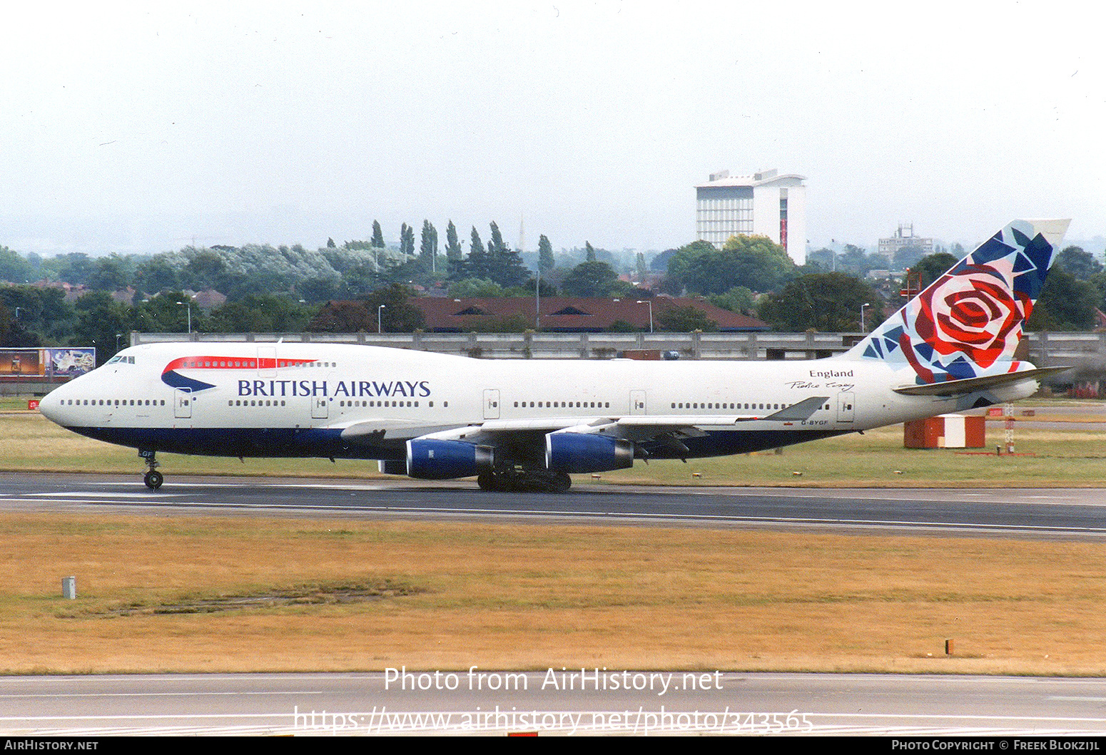 Aircraft Photo of G-BYGF | Boeing 747-436 | British Airways | AirHistory.net #343565