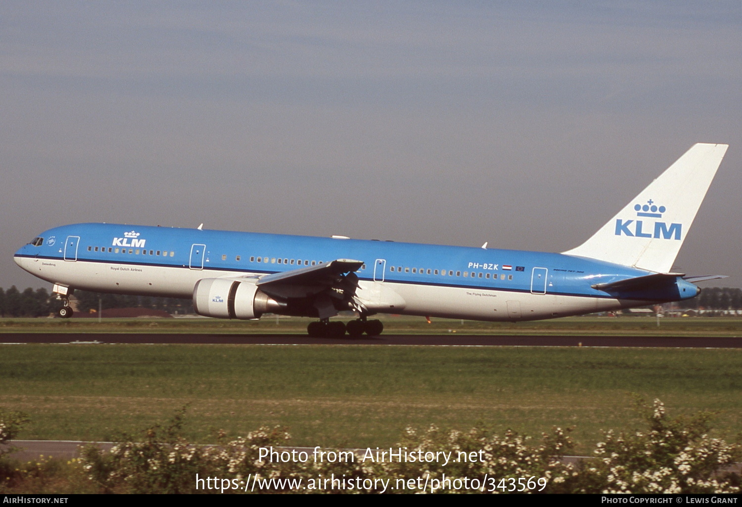 Aircraft Photo of PH-BZK | Boeing 767-306/ER | KLM - Royal Dutch Airlines | AirHistory.net #343569