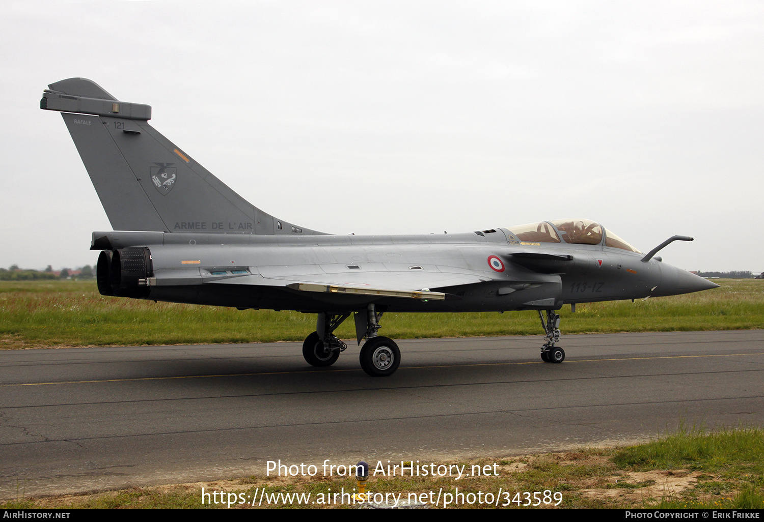 Aircraft Photo of 121 | Dassault Rafale C | France - Air Force | AirHistory.net #343589