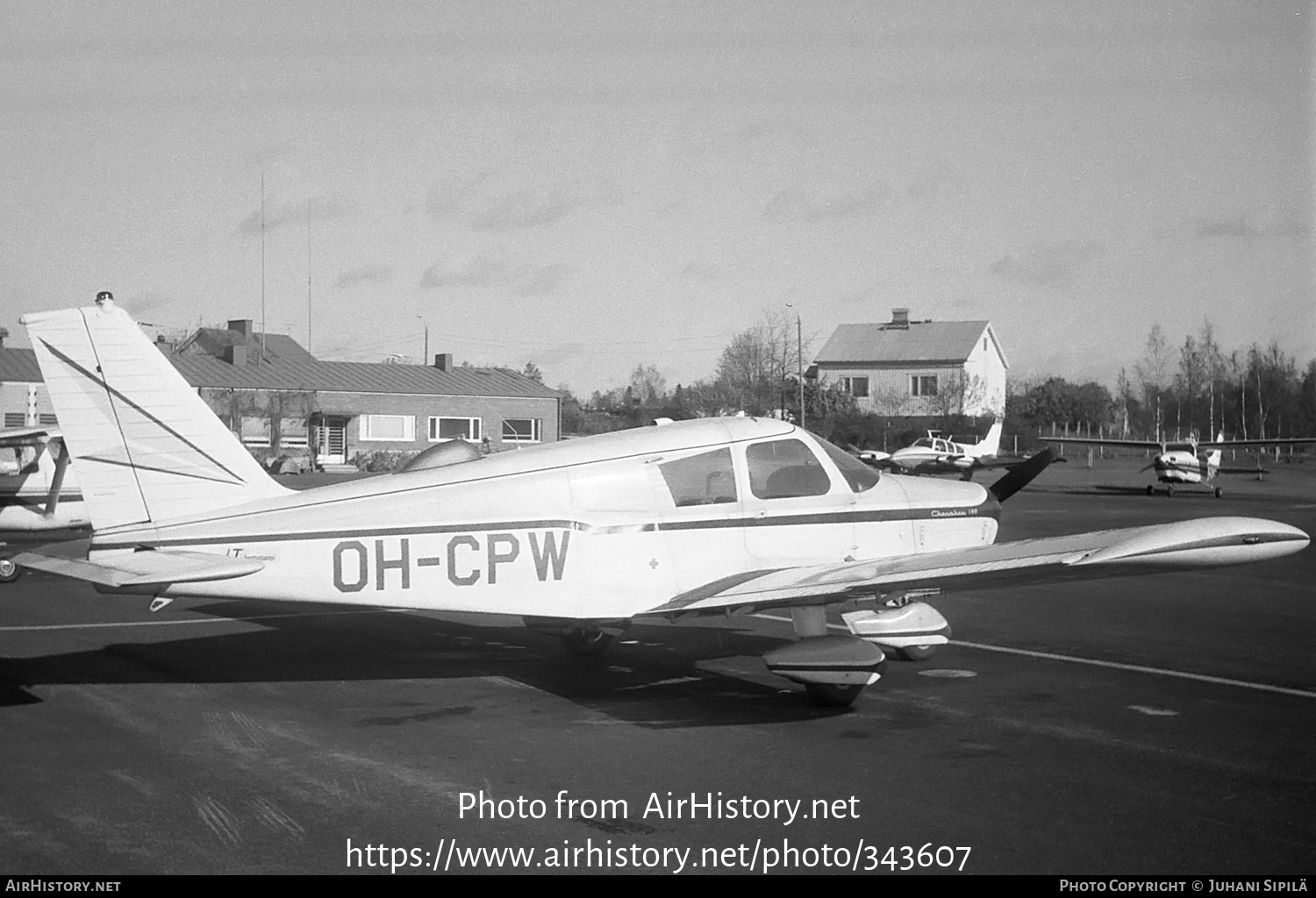 Aircraft Photo of OH-CPW | Piper PA-28-180 Cherokee B | LT Lentotoimi | AirHistory.net #343607