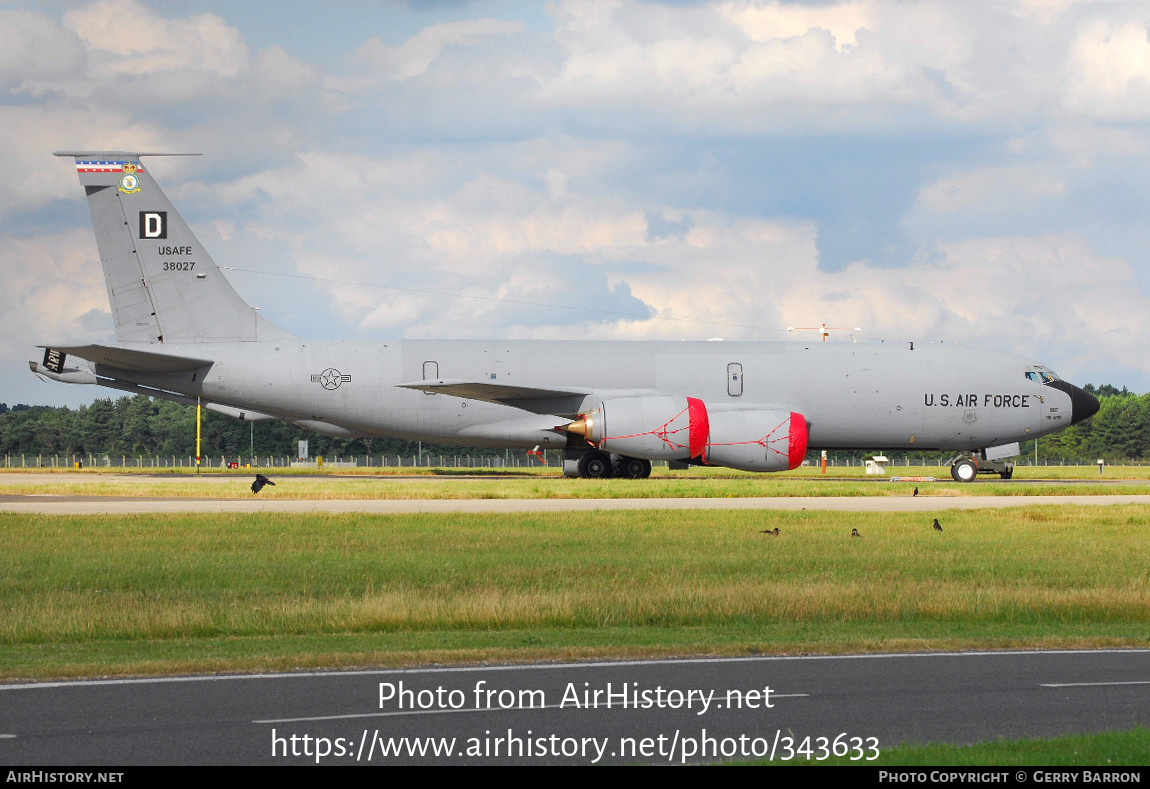 Aircraft Photo of 63-8027 / 38027 | Boeing KC-135R Stratotanker | USA - Air Force | AirHistory.net #343633