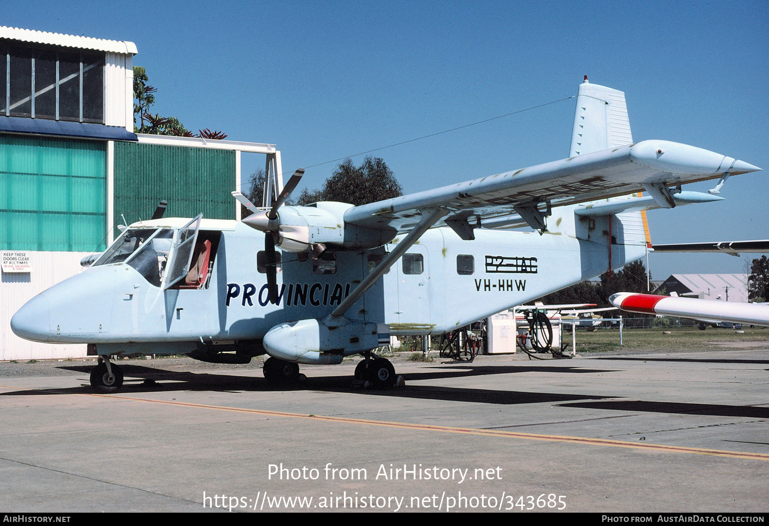 Aircraft Photo of VH-HHW / P2-IAC | GAF N-22B Nomad | Provincial Air Services | AirHistory.net #343685