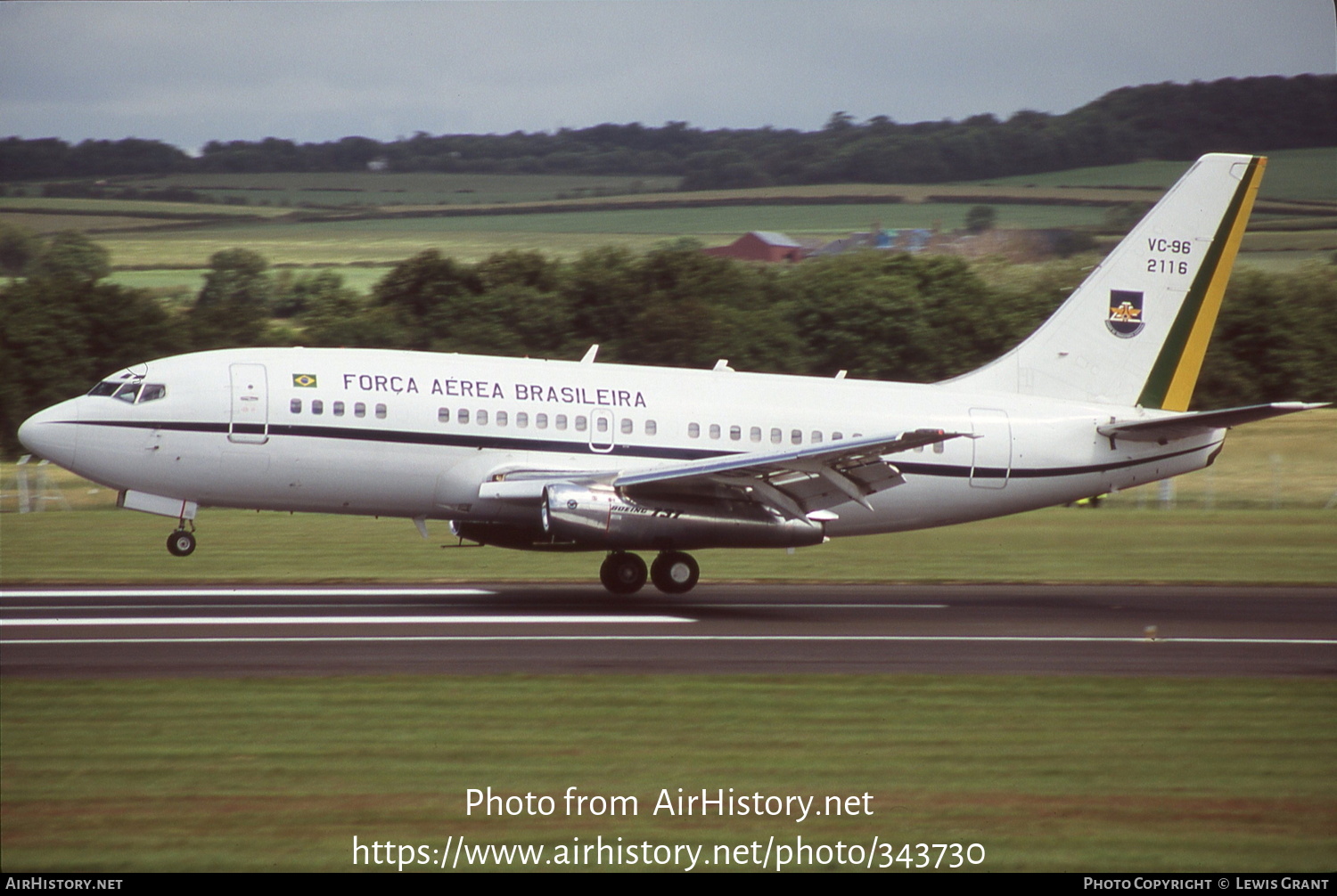 Aircraft Photo of 2116 | Boeing VC-96 (737-2N3/Adv) | Brazil - Air Force | AirHistory.net #343730