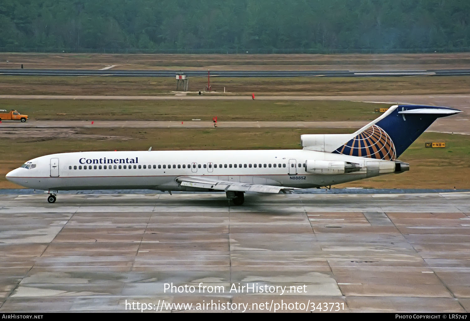 Aircraft Photo of N8885Z | Boeing 727-225/Adv | Continental Airlines | AirHistory.net #343731