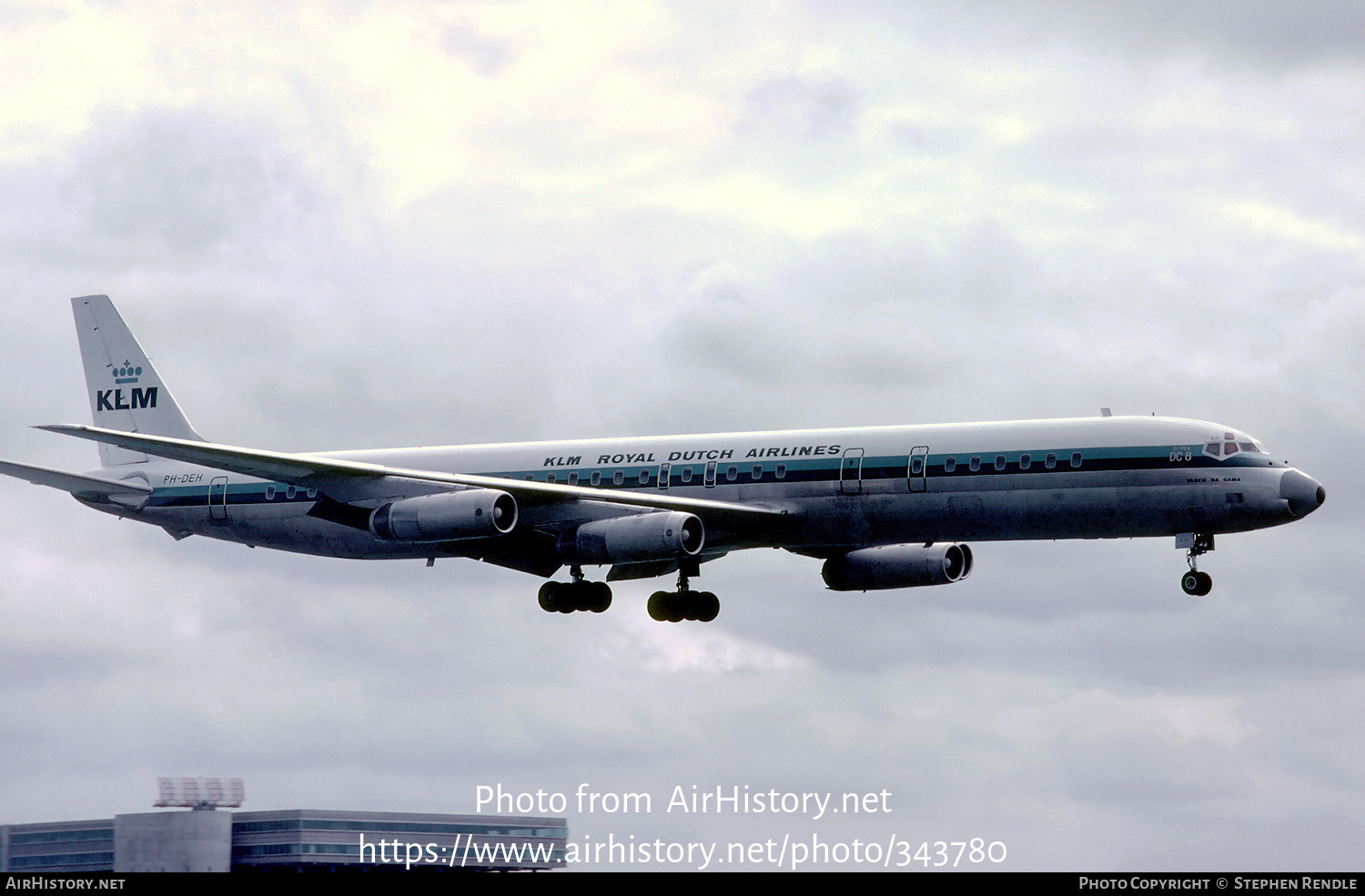 Aircraft Photo of PH-DEH | McDonnell Douglas DC-8-63 | KLM - Royal Dutch Airlines | AirHistory.net #343780