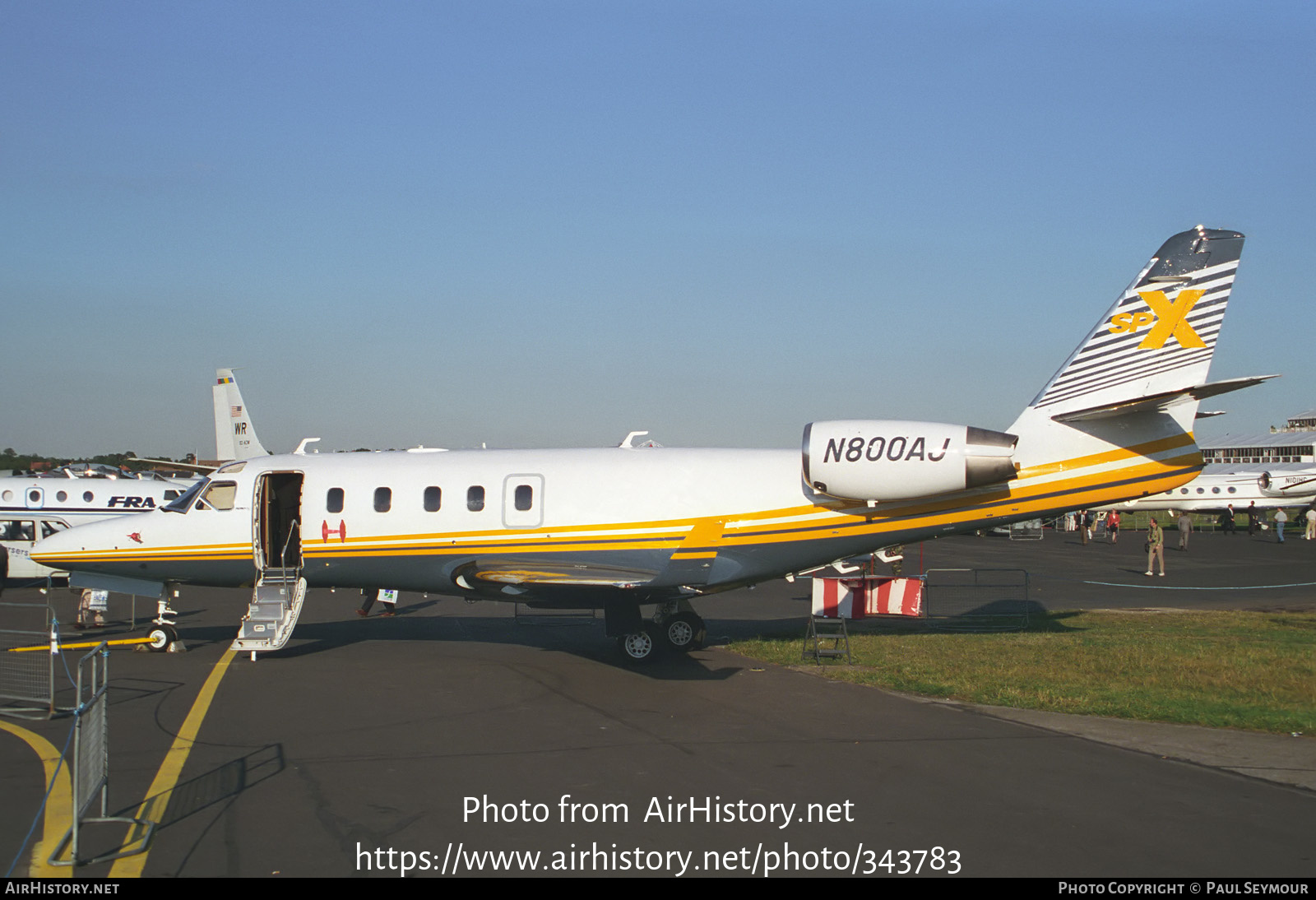 Aircraft Photo of N800AJ | Israel Aircraft Industries IAI-1125A Astra SPx | AirHistory.net #343783