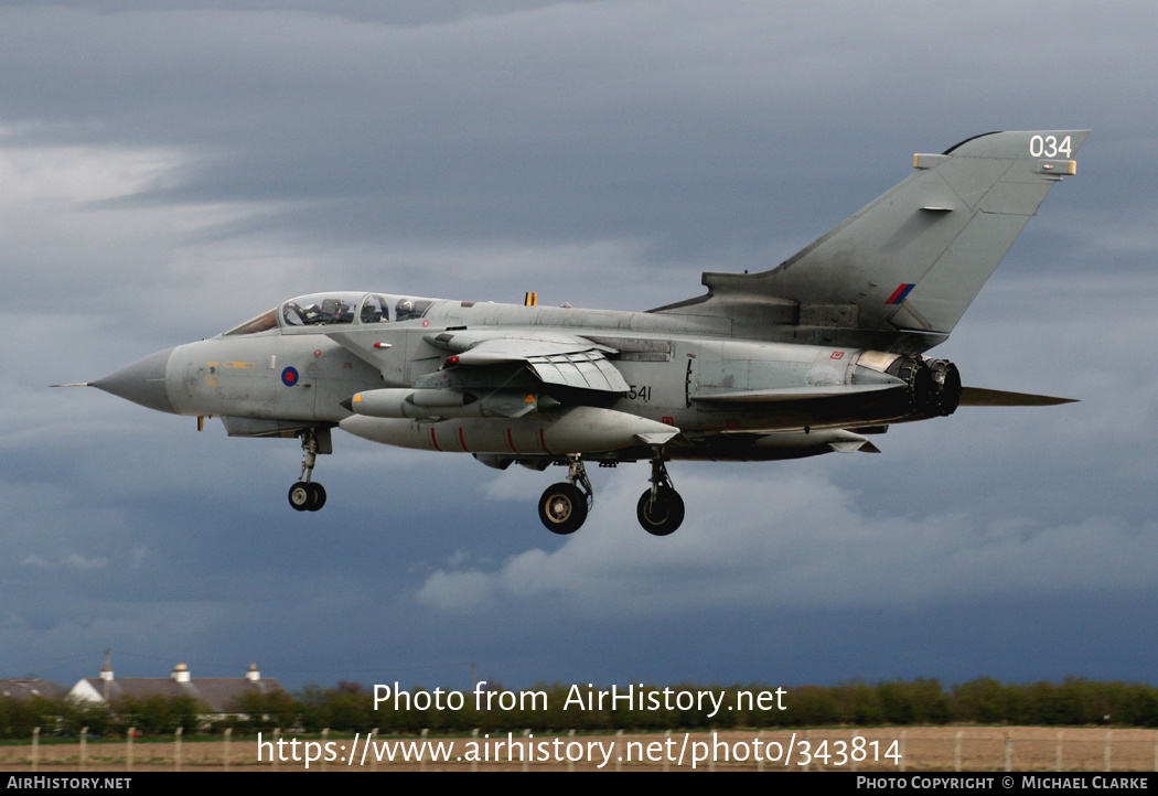 Aircraft Photo of ZA541 | Panavia Tornado GR4 | UK - Air Force | AirHistory.net #343814