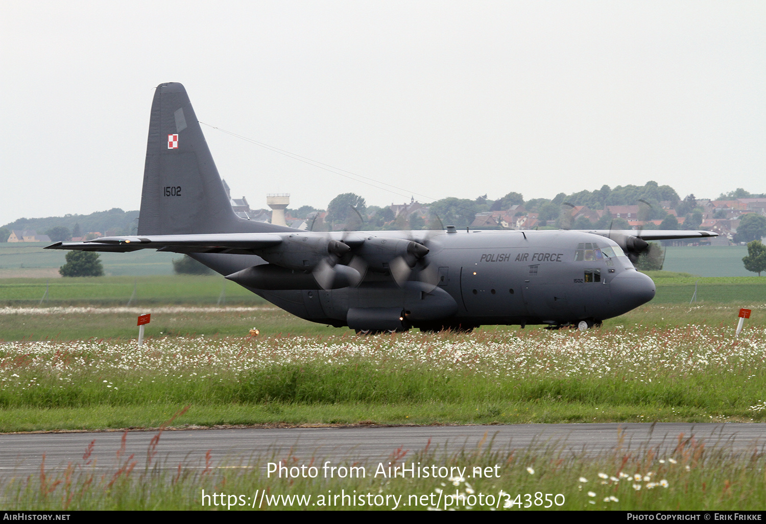 Aircraft Photo of 1502 | Lockheed C-130E Hercules (L-382) | Poland - Air Force | AirHistory.net #343850