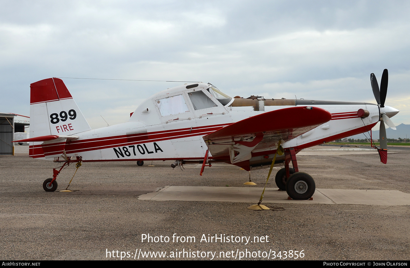 Aircraft Photo of N870LA | Air Tractor AT-802F (AT-802A) | AirHistory.net #343856