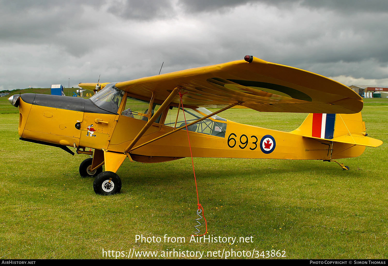 Aircraft Photo of G-BLPG / 16693 | Auster J-1N Alpha | Canada - Air Force | AirHistory.net #343862