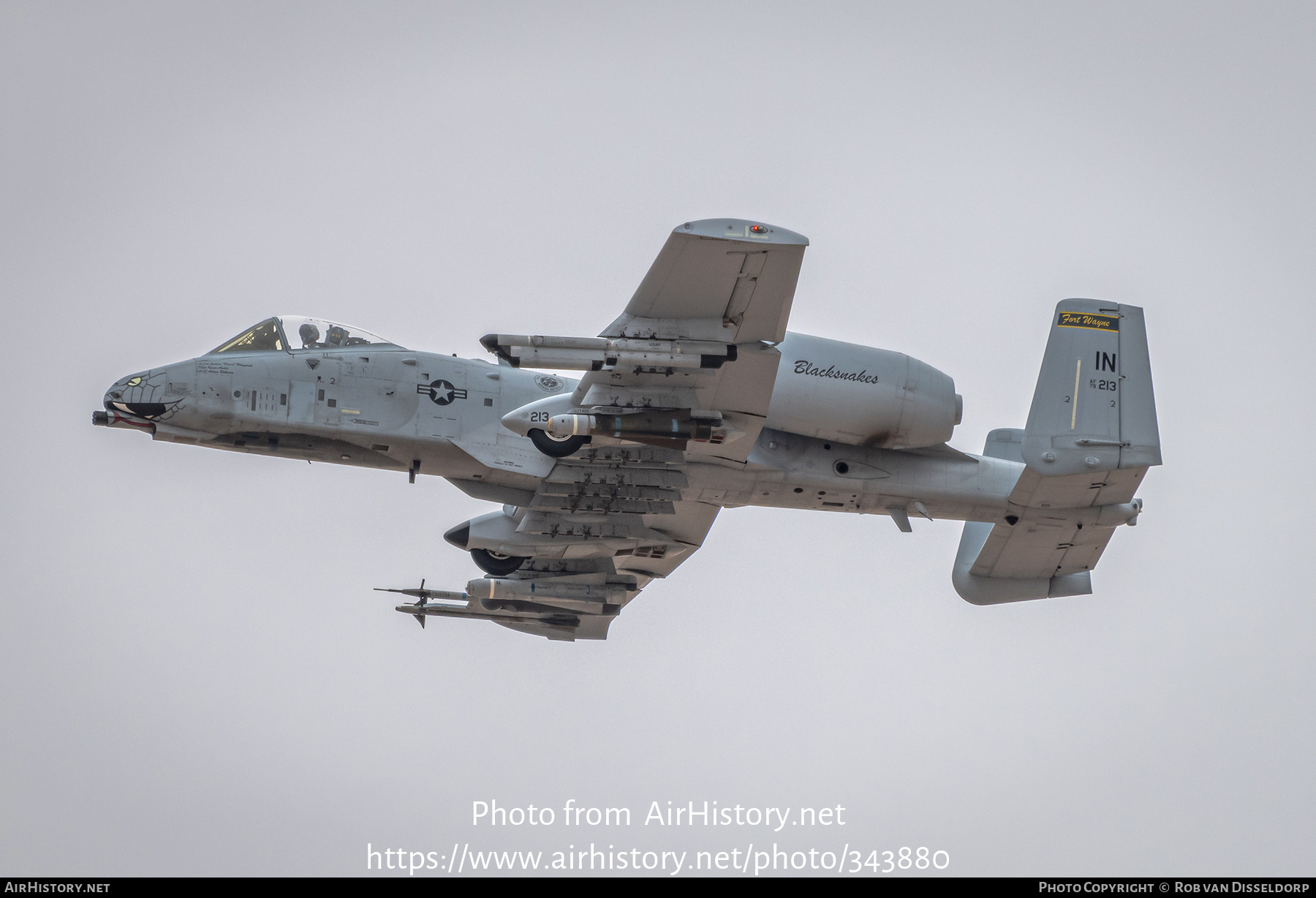 Aircraft Photo of 79-0213 / AF79-213 | Fairchild A-10C Thunderbolt II | USA - Air Force | AirHistory.net #343880
