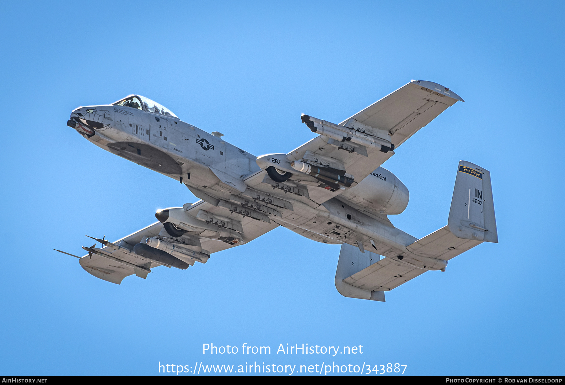 Aircraft Photo of 80-0267 / AF80-267 | Fairchild A-10C Thunderbolt II | USA - Air Force | AirHistory.net #343887