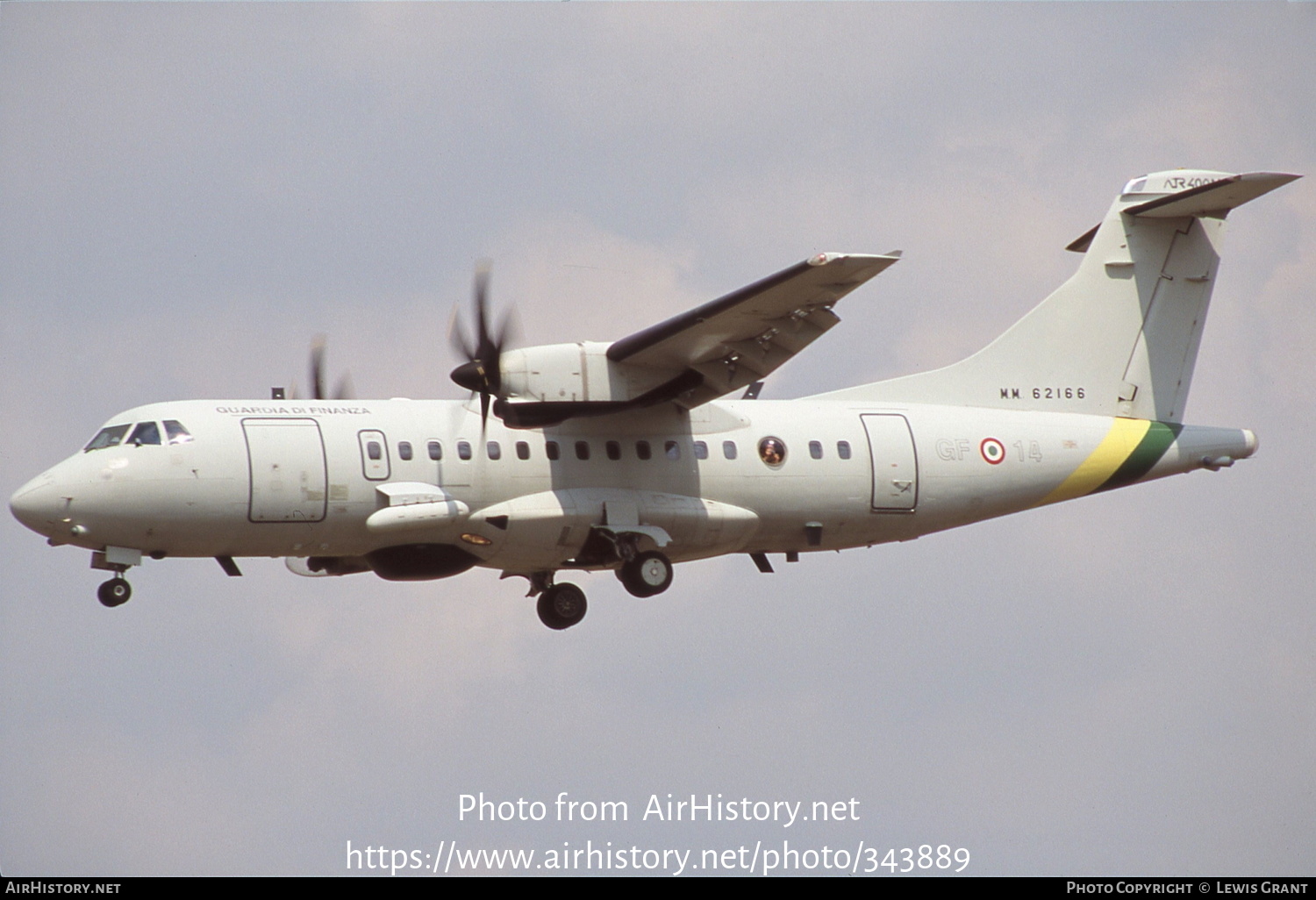 Aircraft Photo of MM62166 | ATR ATR-42-400MP | Italy - Guardia di Finanza | AirHistory.net #343889