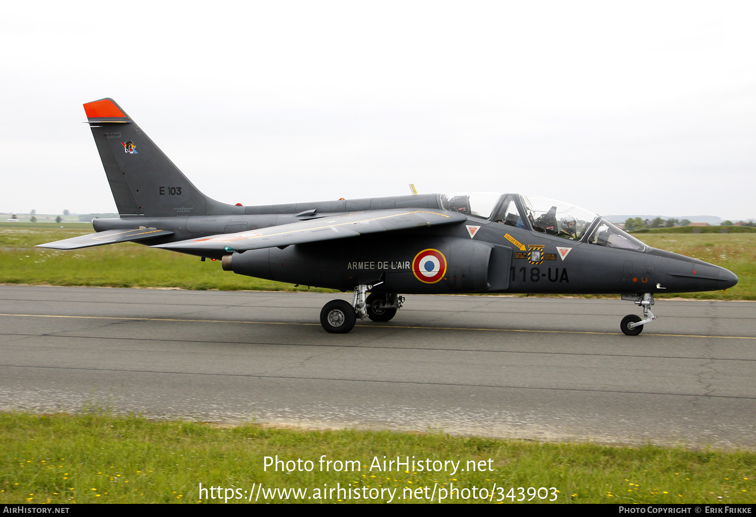 Aircraft Photo of E103 | Dassault-Dornier Alpha Jet E | France - Air Force | AirHistory.net #343903