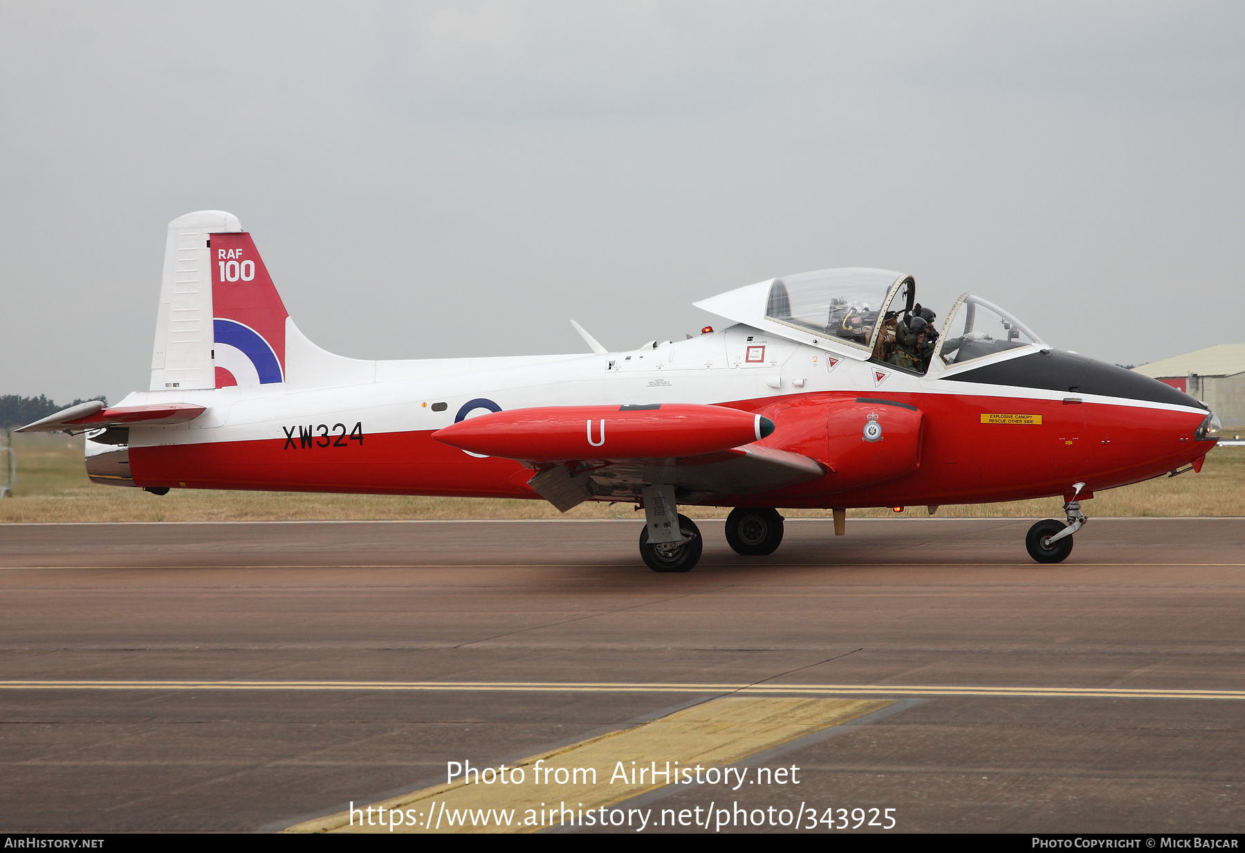 Aircraft Photo of G-BWSG / XW324 | BAC 84 Jet Provost T5 | UK - Air Force | AirHistory.net #343925