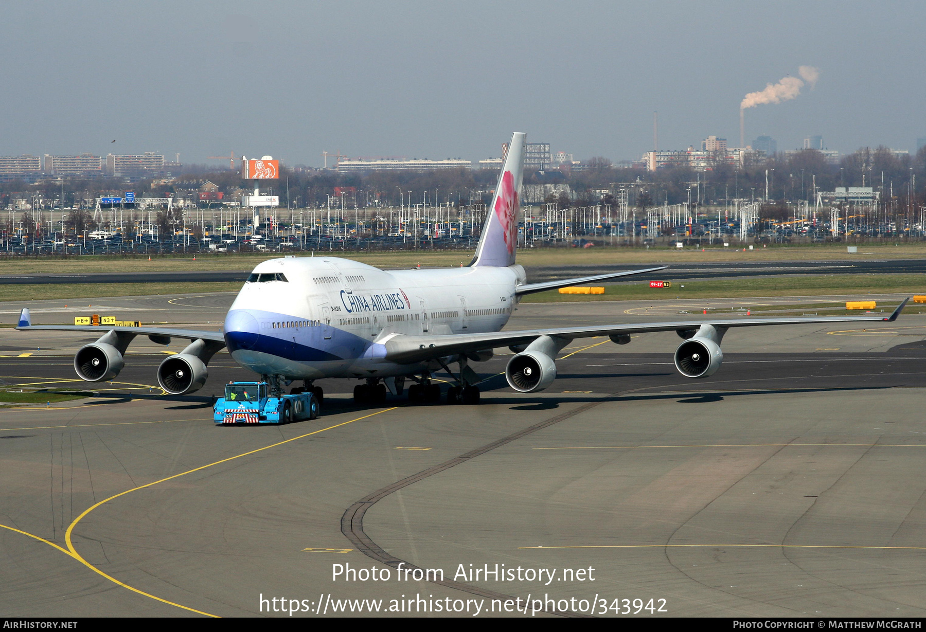 Aircraft Photo of B-18206 | Boeing 747-409 | China Airlines | AirHistory.net #343942