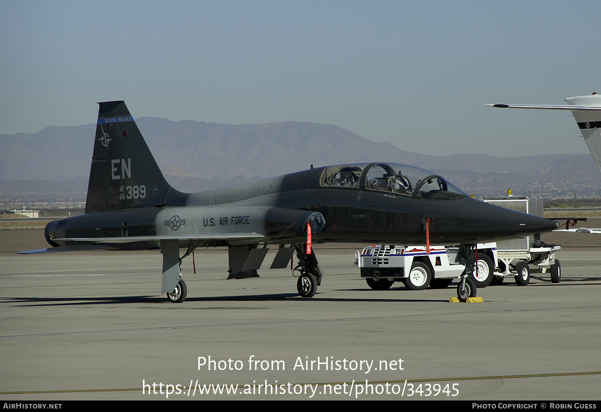 Aircraft Photo of 66-4389 / AF66-389 | Northrop T-38A Talon | USA - Air Force | AirHistory.net #343945