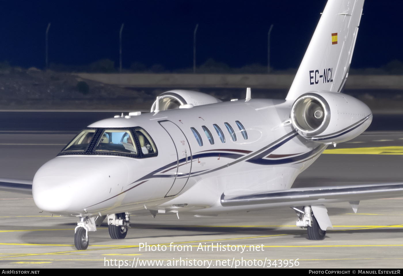 Aircraft Photo of EC-NCL | Cessna 525C CitationJet CJ4 | AirHistory.net #343956