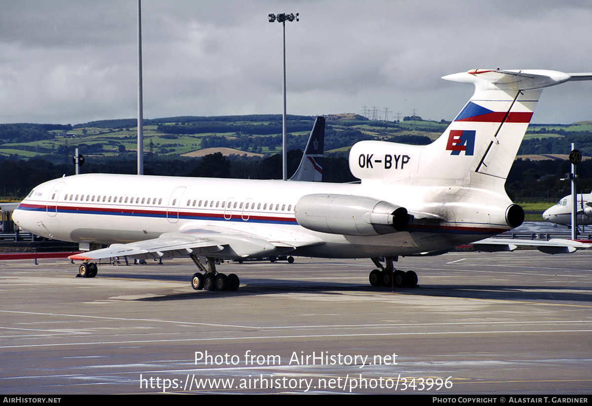 Aircraft Photo of OK-BYP | Tupolev Tu-154M | Ensor Air | AirHistory.net #343996