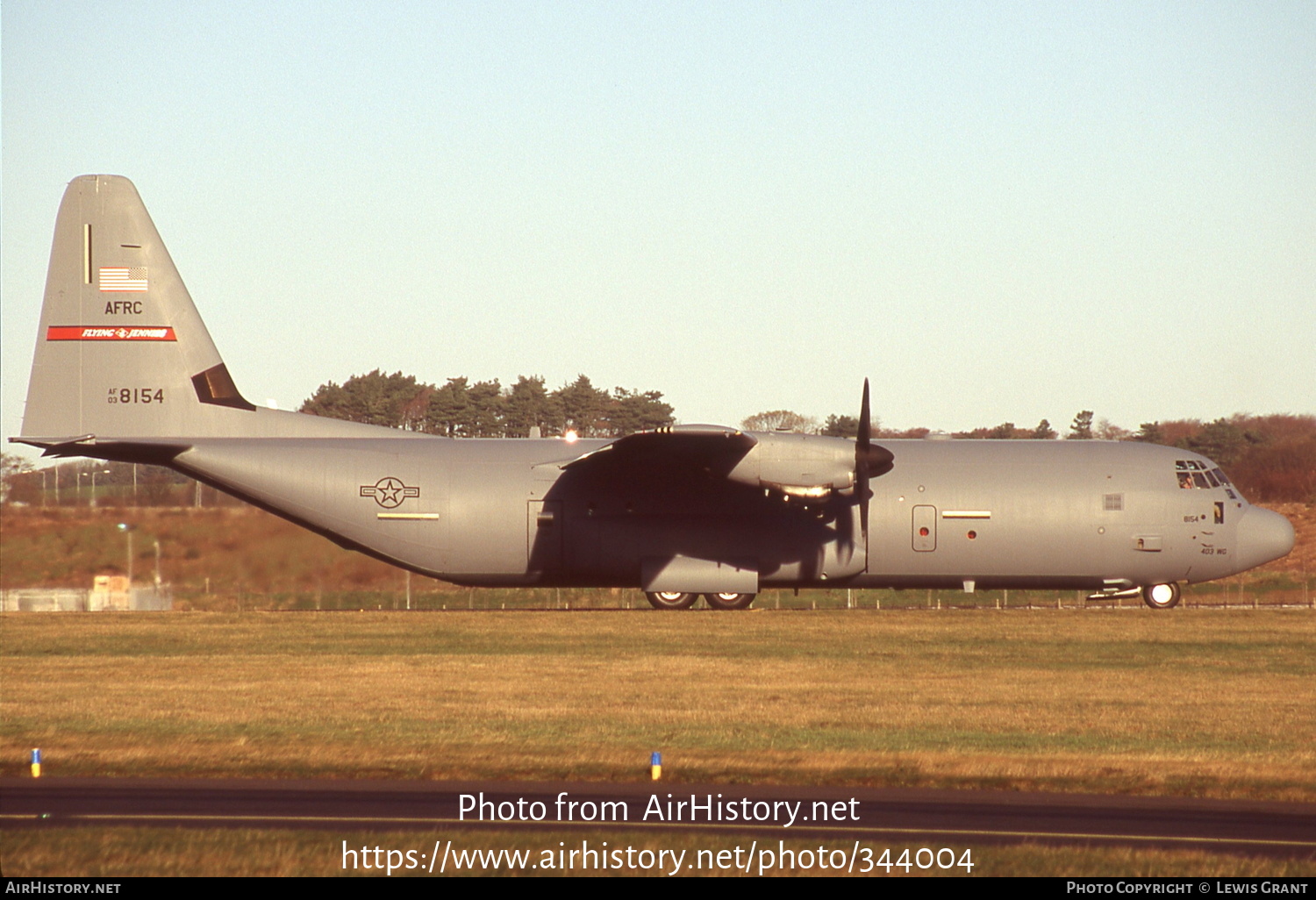 Aircraft Photo of 03-8154 / AF03-8154 | Lockheed Martin C-130J-30 Hercules | USA - Air Force | AirHistory.net #344004