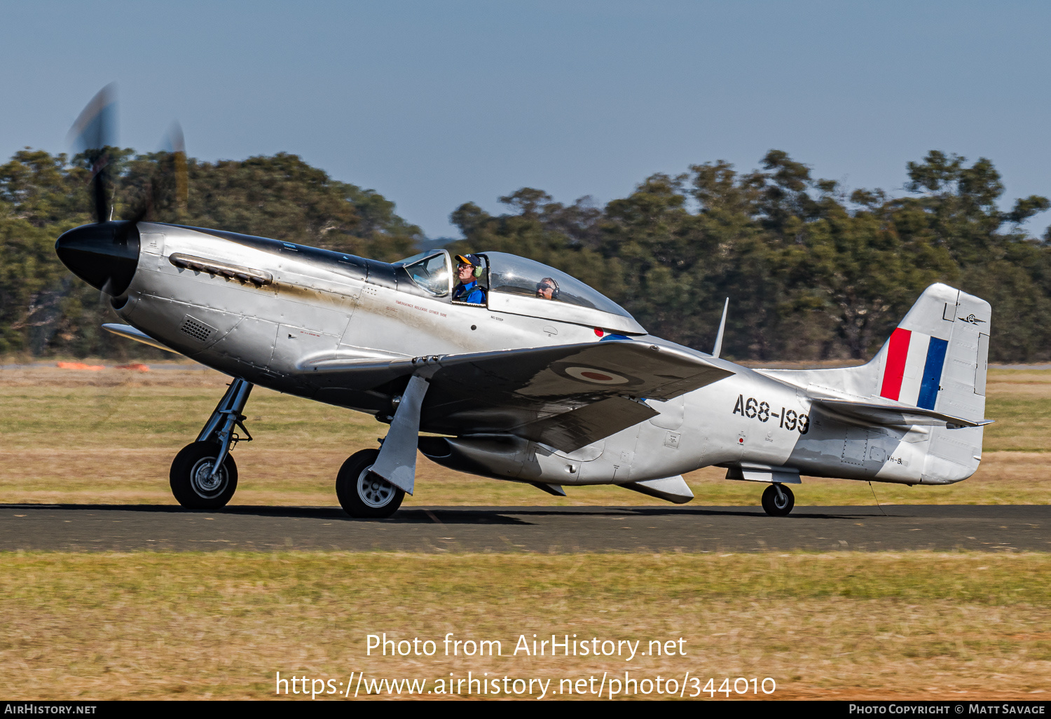 Aircraft Photo of VH-URZ / A68-199 | Commonwealth CA-18 Mustang 22 (P-51D) | Australia - Air Force | AirHistory.net #344010