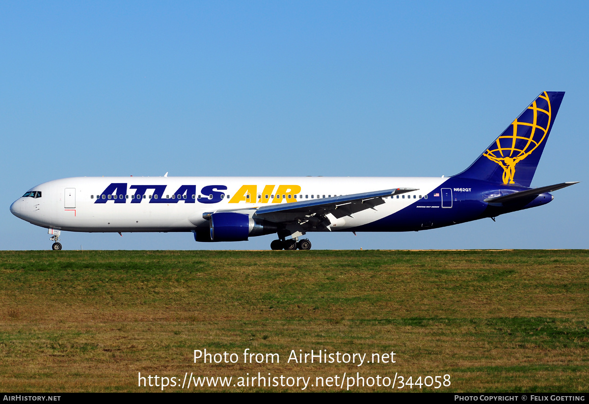 Aircraft Photo of N662GT | Boeing 767-31A/ER | Atlas Air | AirHistory.net #344058