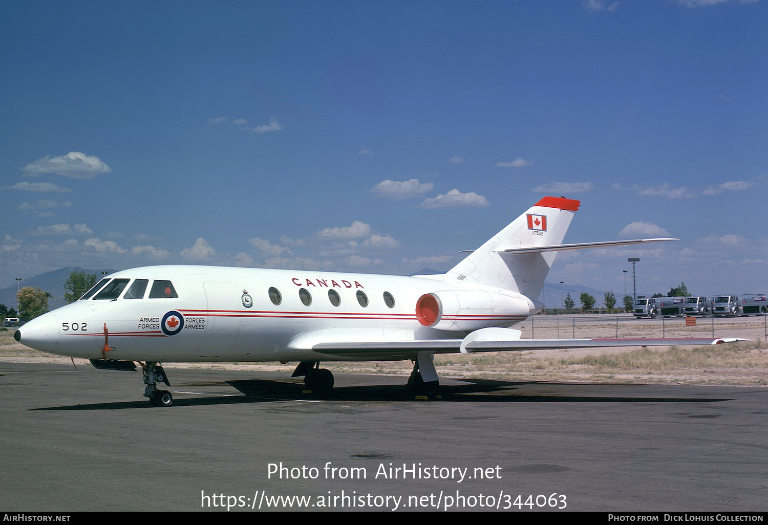 Aircraft Photo of 117502 | Dassault CC-117 Falcon 20 | Canada - Air Force | AirHistory.net #344063