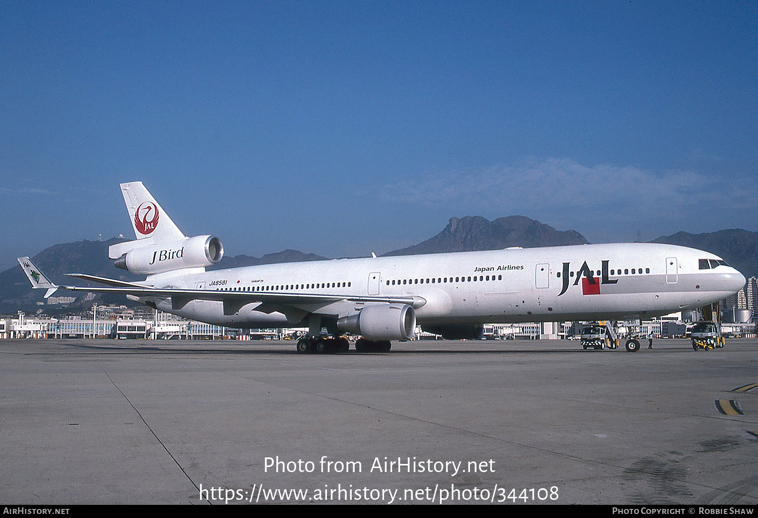 Aircraft Photo of JA8581 | McDonnell Douglas MD-11 | Japan Airlines - JAL | AirHistory.net #344108