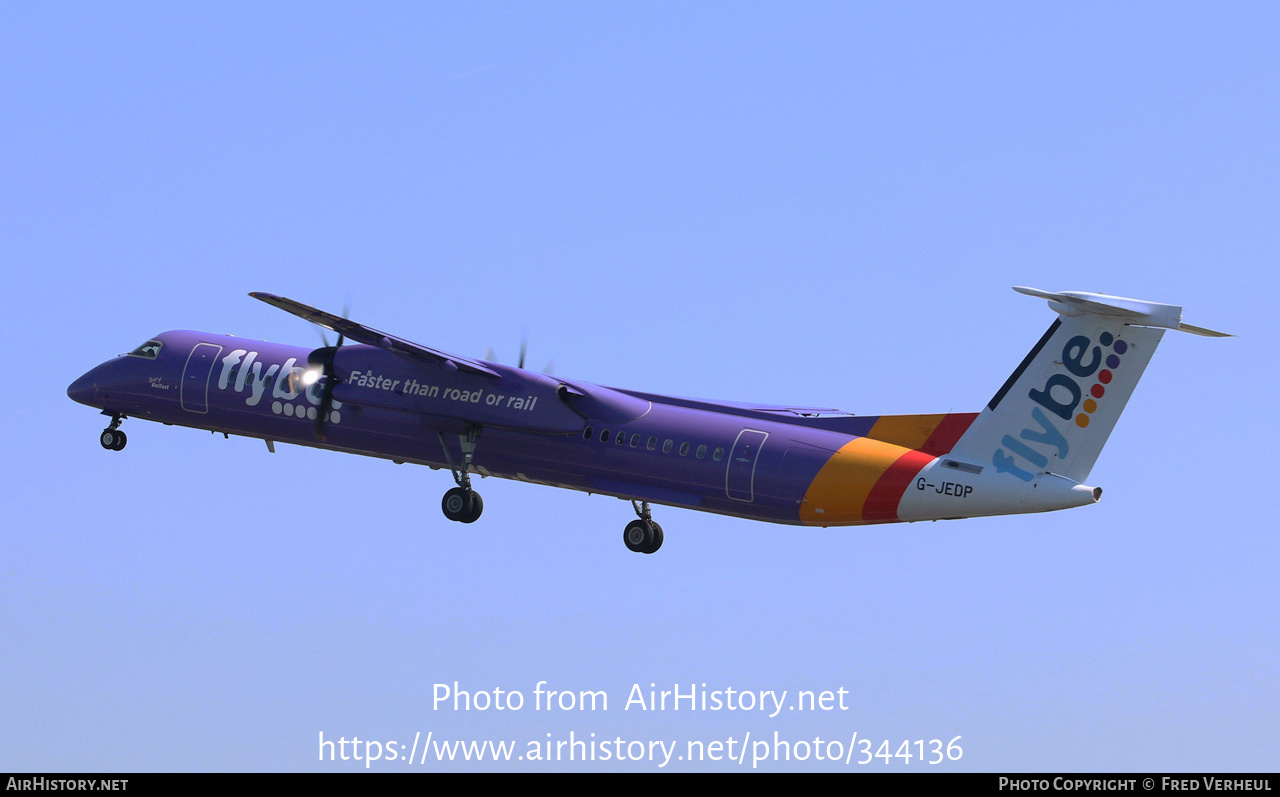 Aircraft Photo of G-JEDP | Bombardier DHC-8-402 Dash 8 | Flybe | AirHistory.net #344136