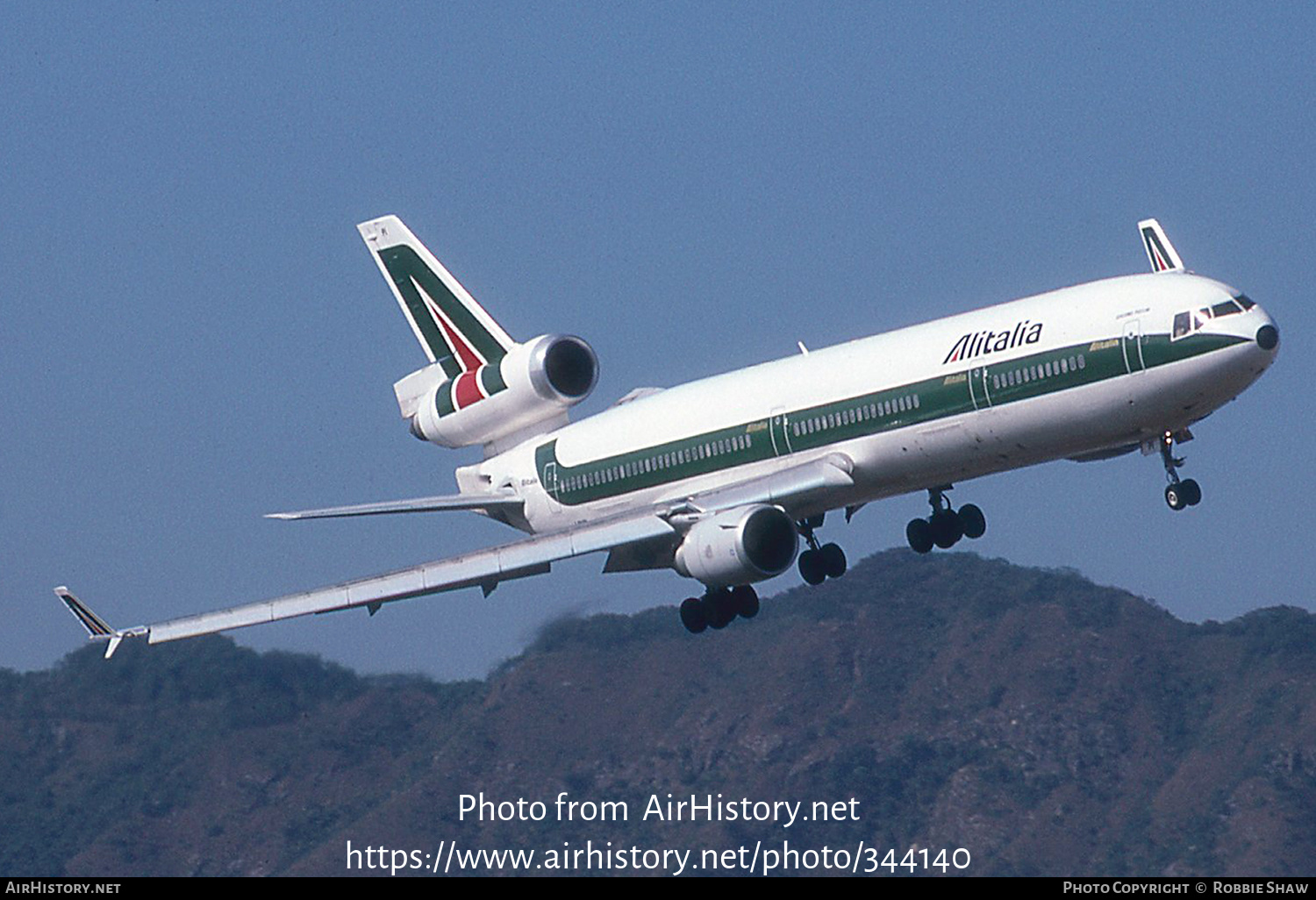 Aircraft Photo of I-DUPI | McDonnell Douglas MD-11C | Alitalia | AirHistory.net #344140