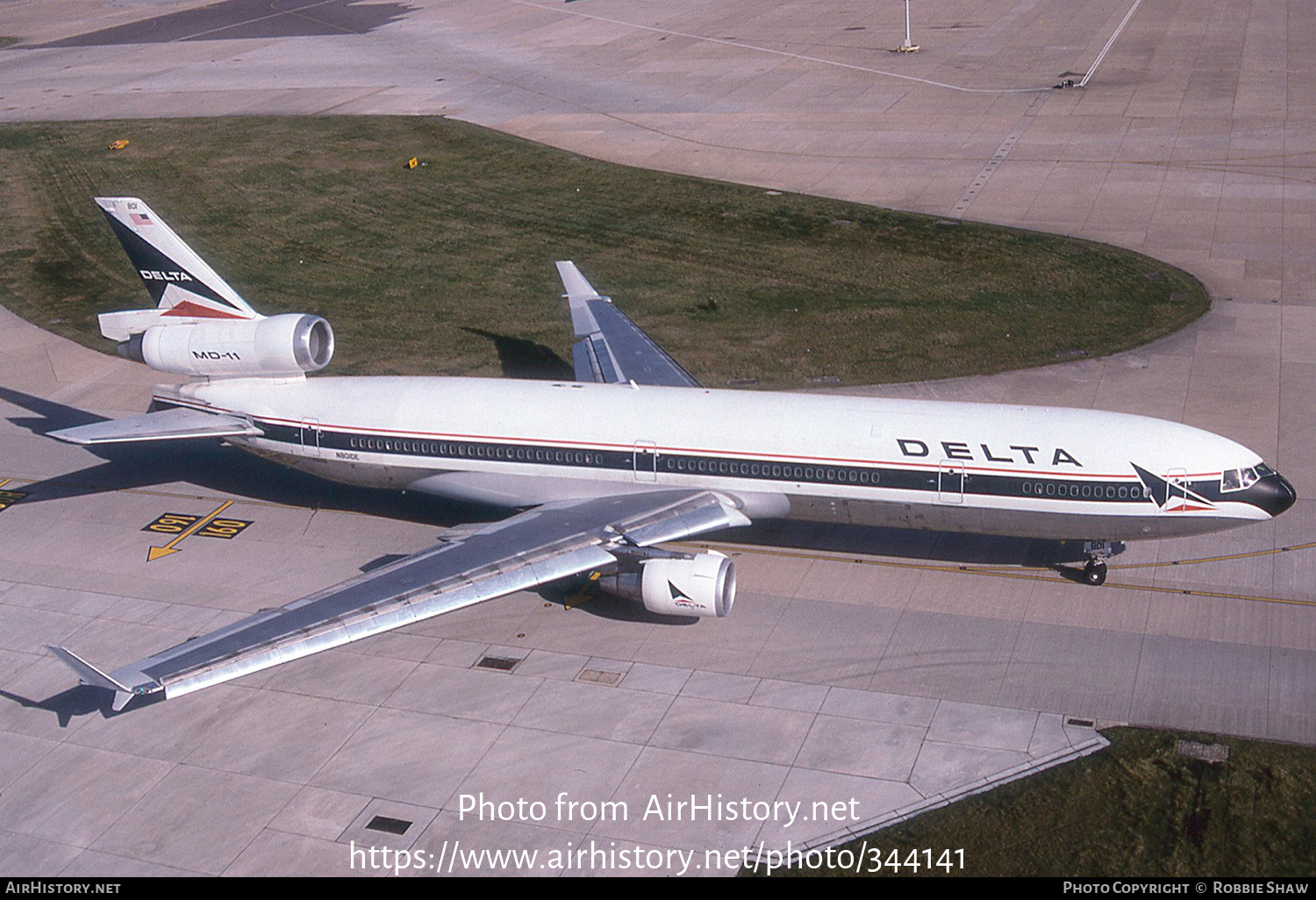 Aircraft Photo of N801DE | McDonnell Douglas MD-11 | Delta Air Lines | AirHistory.net #344141