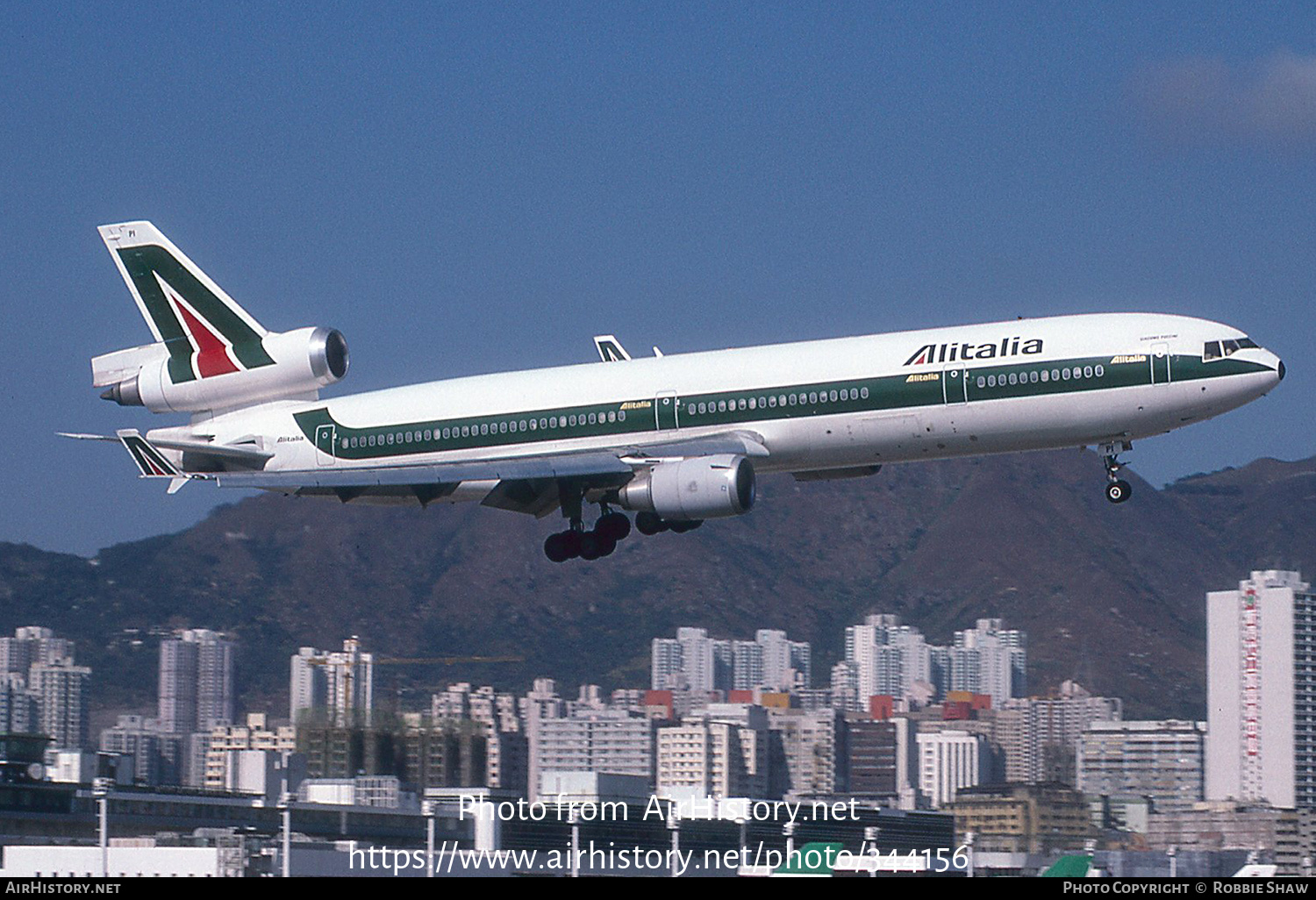 Aircraft Photo of I-DUPI | McDonnell Douglas MD-11C | Alitalia | AirHistory.net #344156