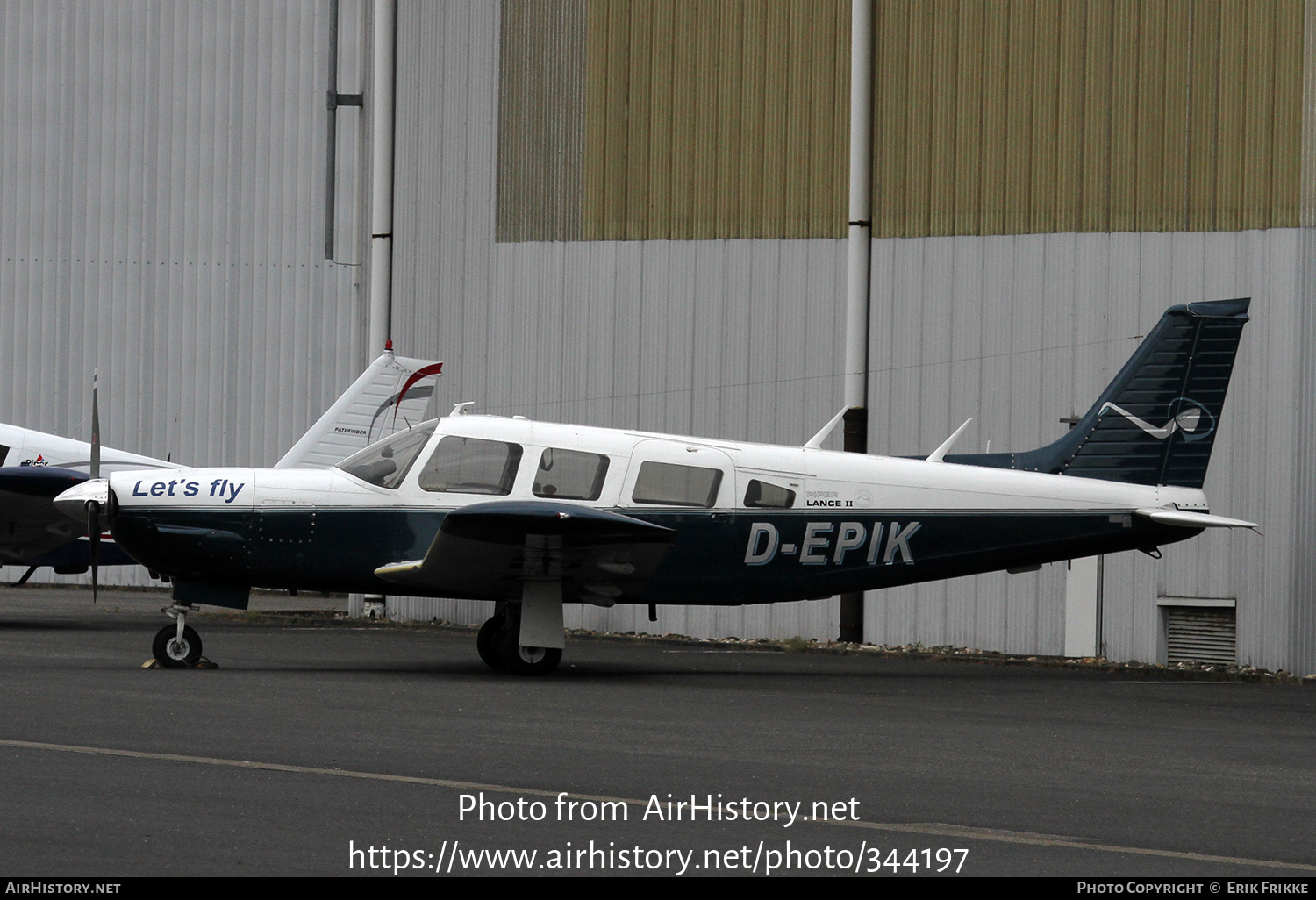 Aircraft Photo of D-EPIK | Piper PA-32R-300 Cherokee Lance | AirHistory.net #344197