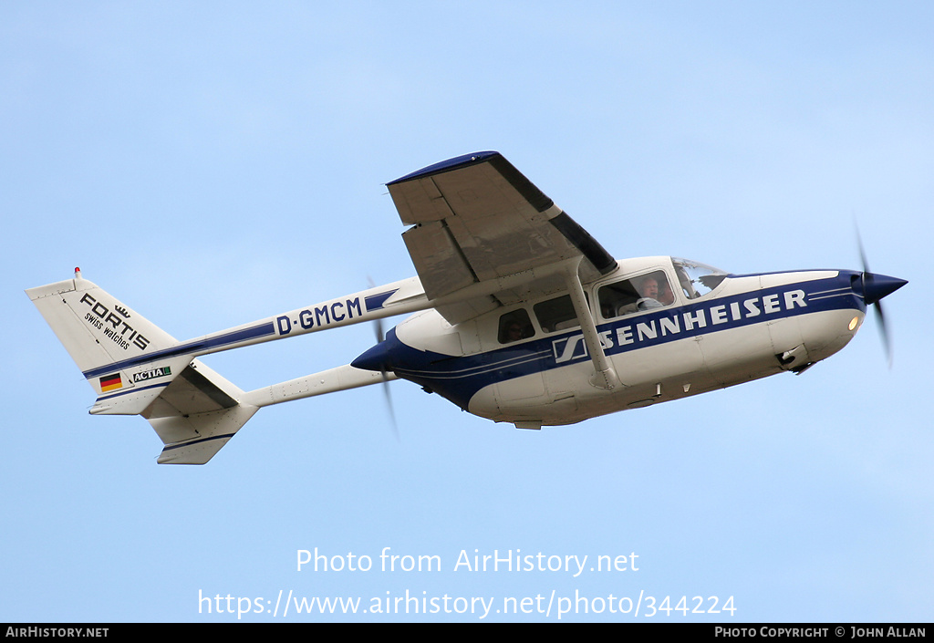 Aircraft Photo of D-GMCM | Reims F337F Skymaster | Sennheiser Aviation Headsets | AirHistory.net #344224