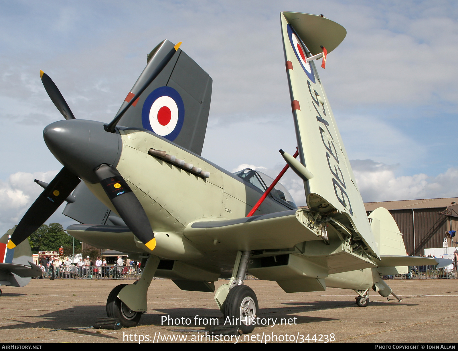 Aircraft Photo of G-KASX / SX336 | Supermarine 395 Seafire F17 | UK - Navy | AirHistory.net #344238