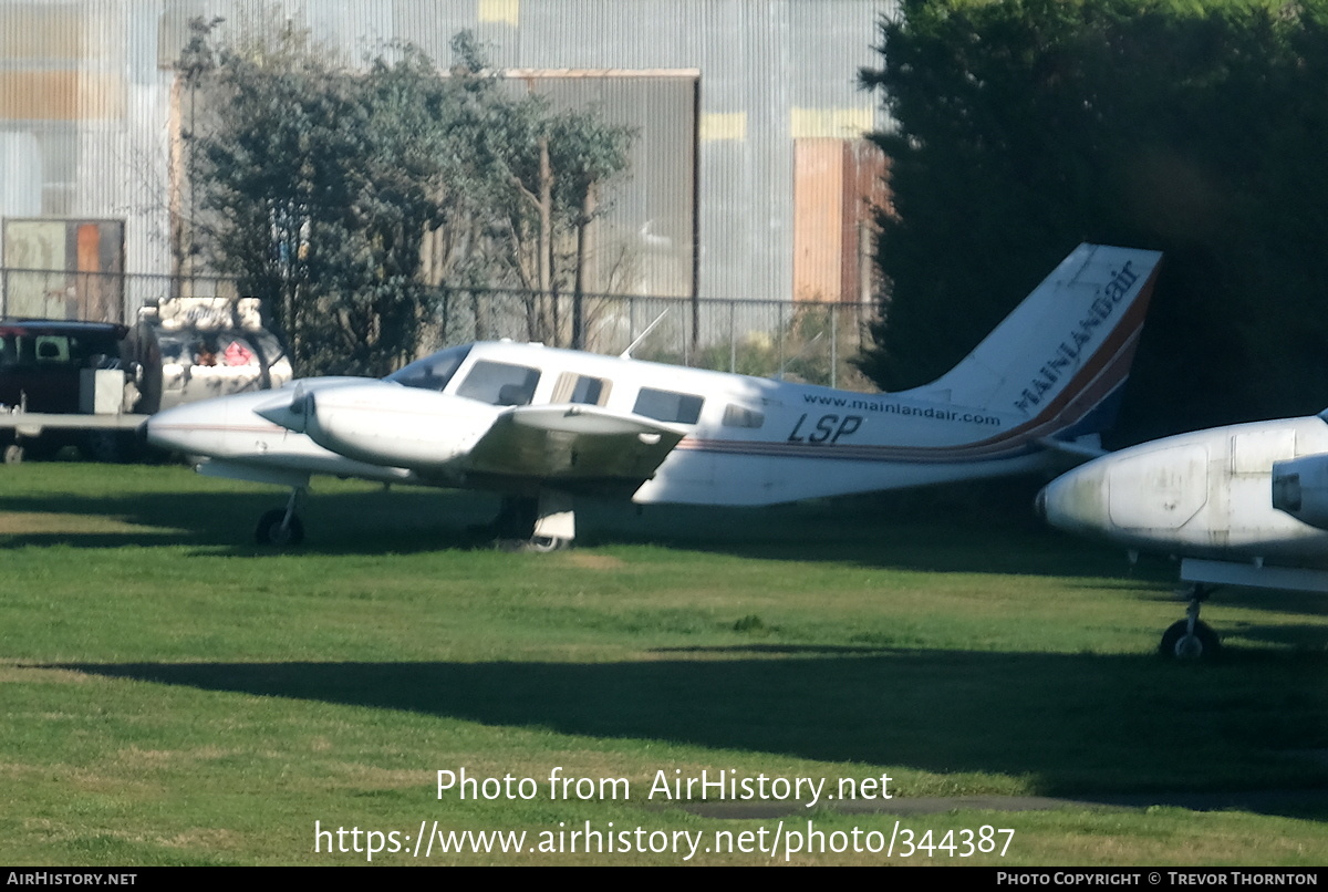 Aircraft Photo of ZK-LSP / LSP | Piper PA-34-220T Seneca III | Mainland Air | AirHistory.net #344387