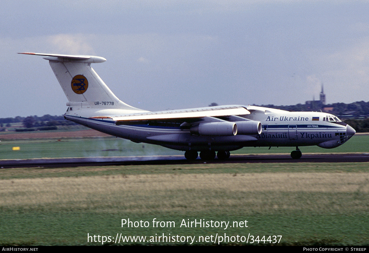 Aircraft Photo of UR-76778 | Ilyushin Il-76MD | Air Ukraine | AirHistory.net #344437