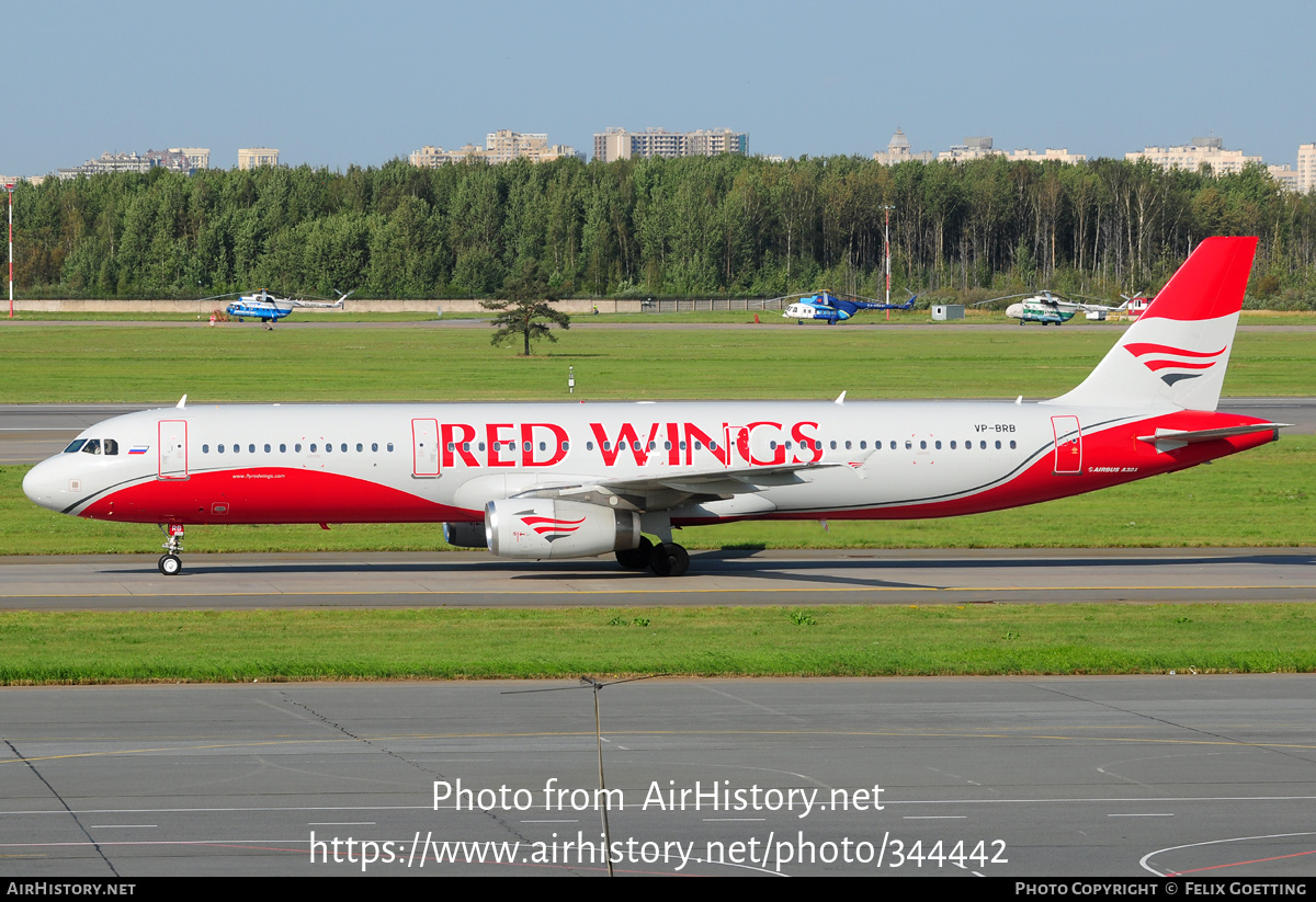 Aircraft Photo of VP-BRB | Airbus A321-231 | Red Wings | AirHistory.net #344442