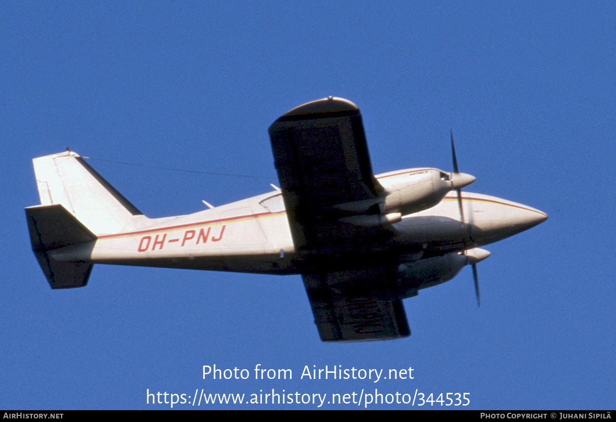 Aircraft Photo of OH-PNJ | Piper PA-23-250 Aztec E | AirHistory.net #344535