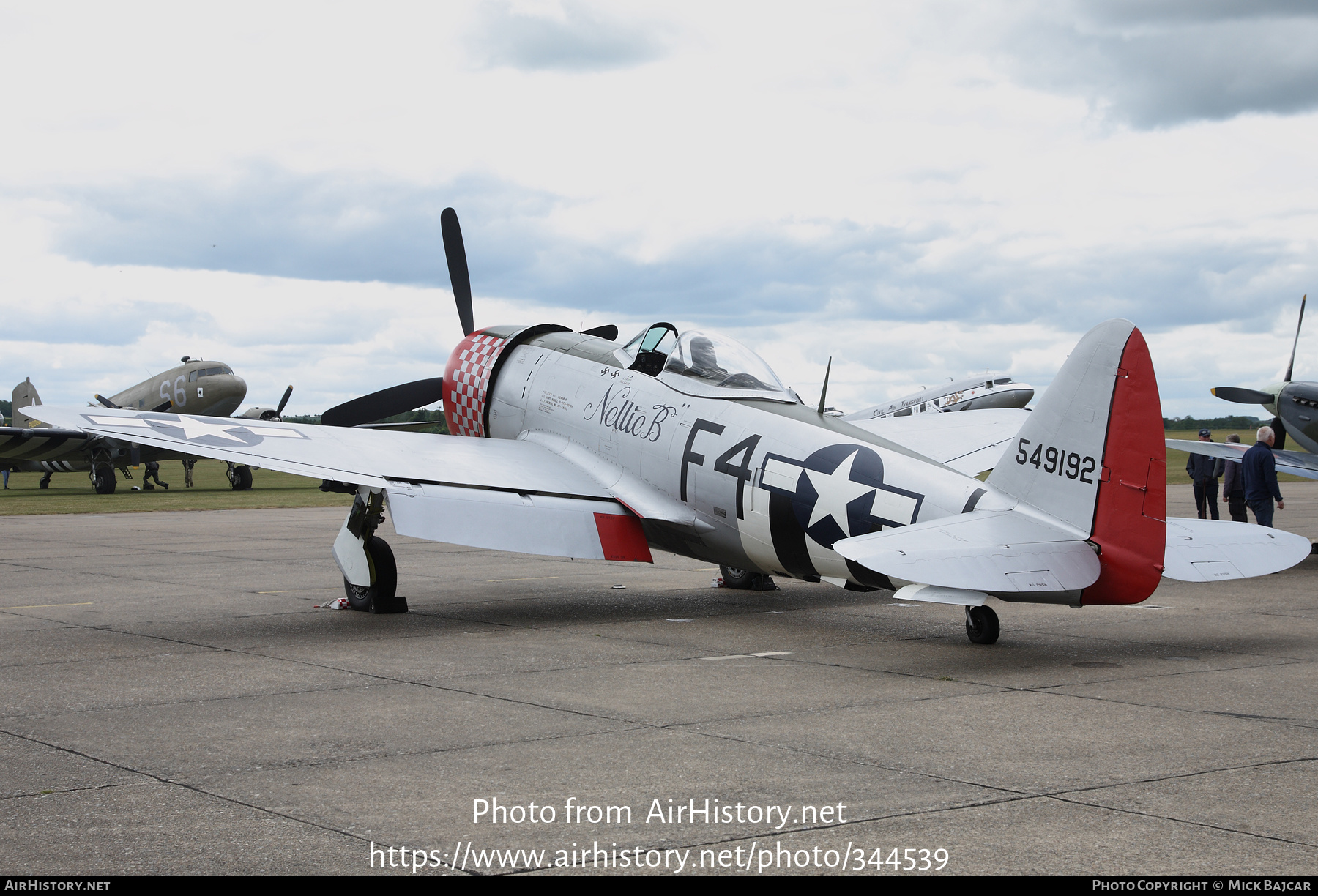 Aircraft Photo of G-THUN / 549192 | Republic P-47D Thunderbolt | USA - Air Force | AirHistory.net #344539