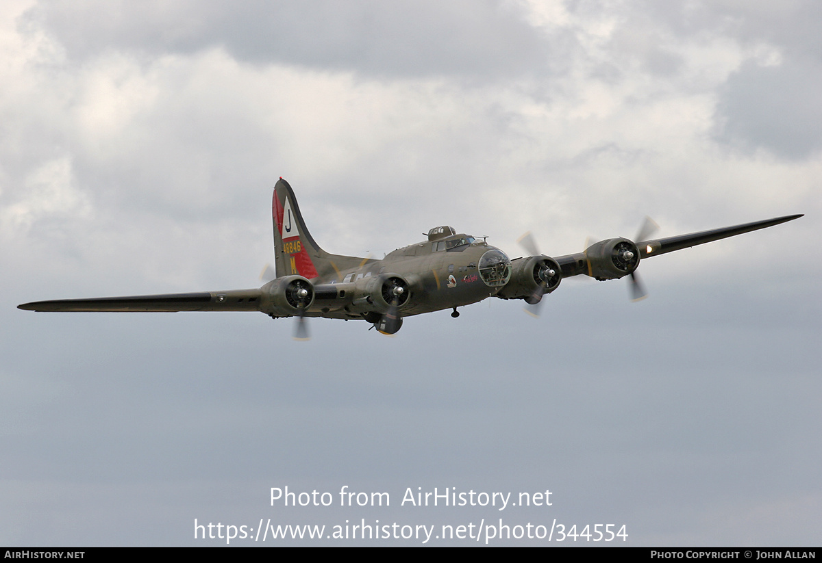 Aircraft Photo of F-AZDX / 48846 | Boeing B-17G Flying Fortress | USA - Air Force | AirHistory.net #344554