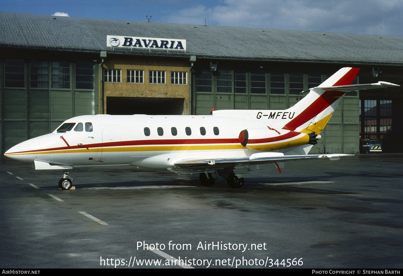 Aircraft Photo of G-MFEU | Hawker Siddeley HS-125-600B | AirHistory.net #344566