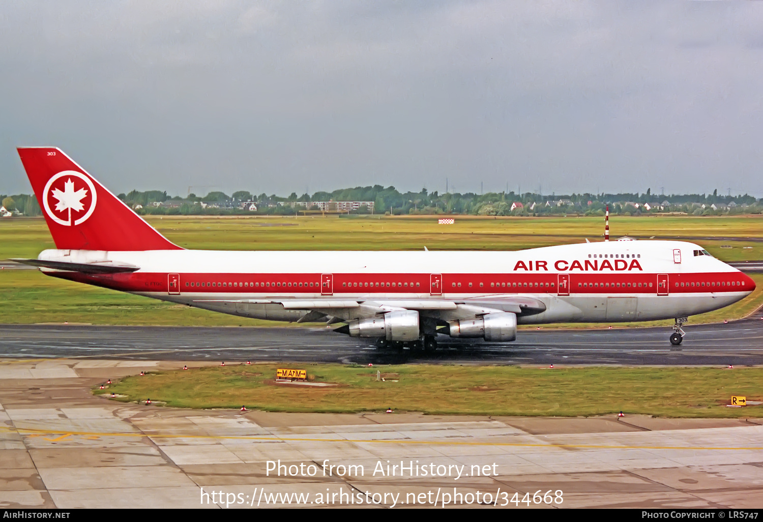 Aircraft Photo of C-FTOC | Boeing 747-133 | Air Canada | AirHistory.net #344668