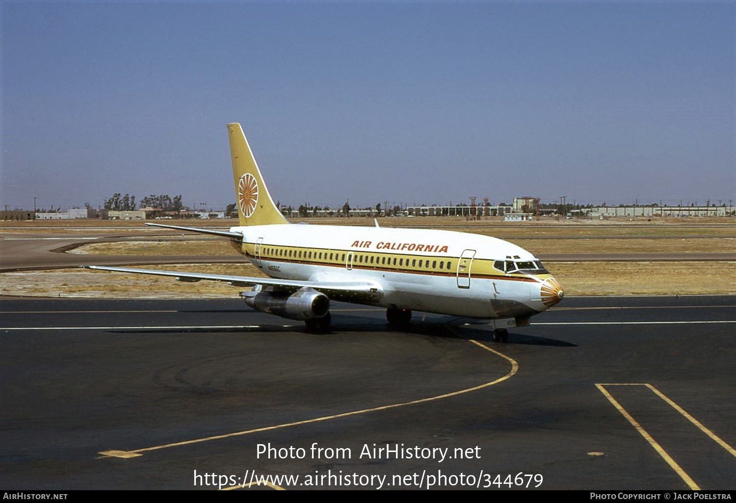 Aircraft Photo of N468AC | Boeing 737-293 | Air California | AirHistory.net #344679