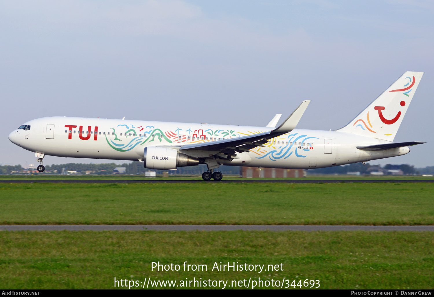 Aircraft Photo of HB-JJF | Boeing 767-316/ER | TUI | AirHistory.net #344693