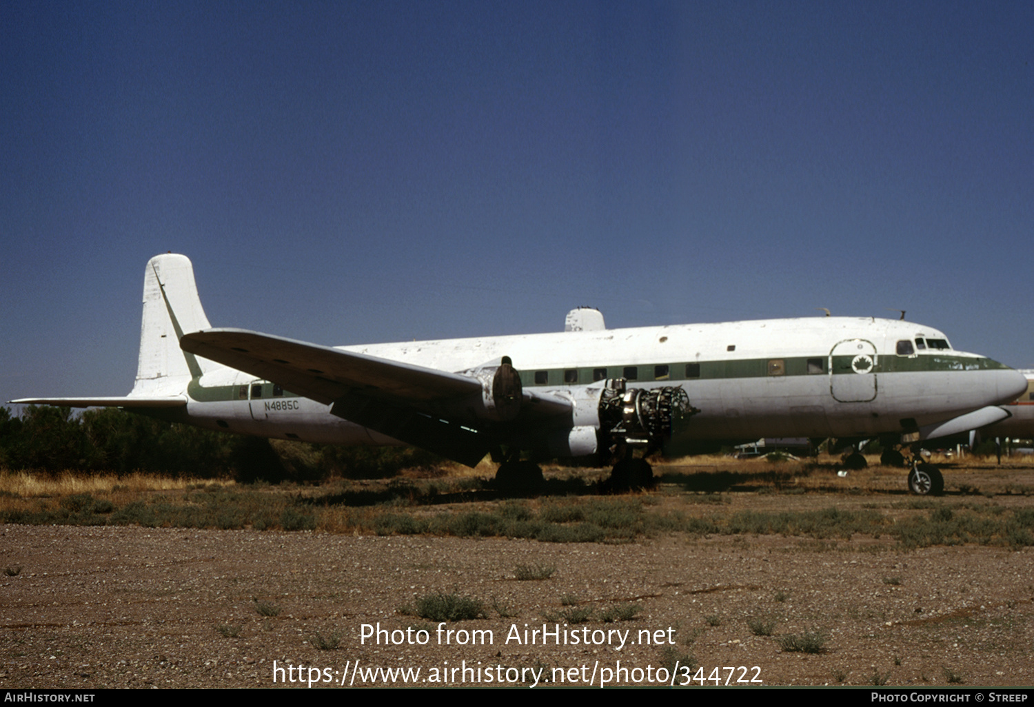 Aircraft Photo of N4885C | Douglas DC-7B | AirHistory.net #344722