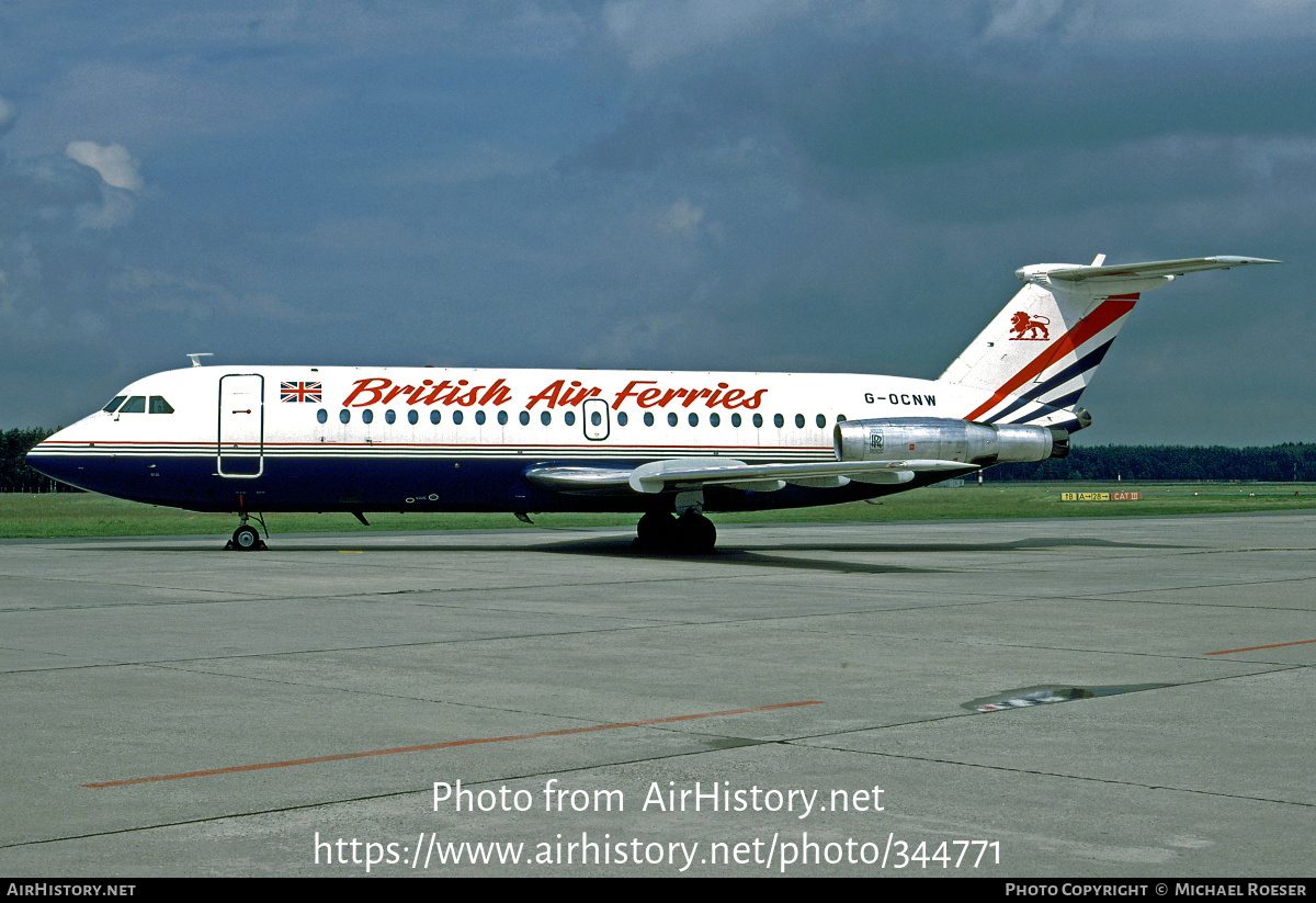 Aircraft Photo of G-OCNW | BAC 111-201AC One-Eleven | British Air Ferries - BAF | AirHistory.net #344771