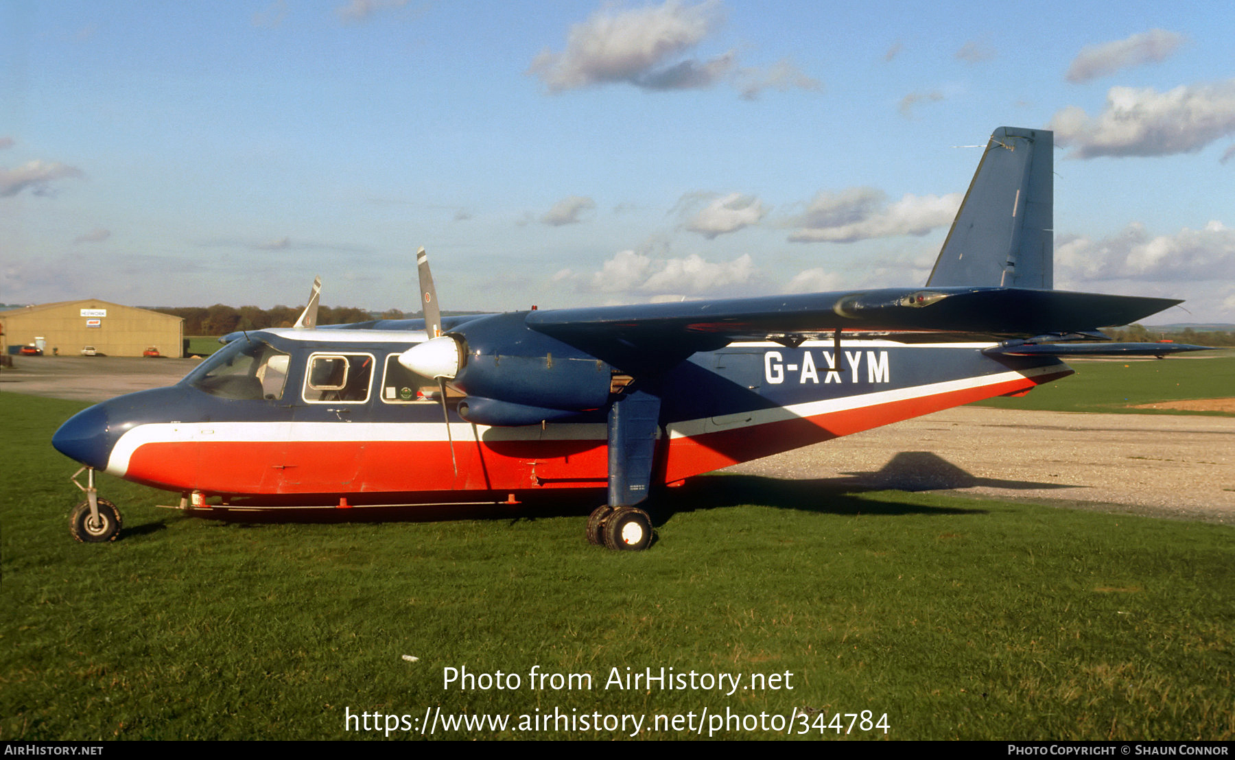 Aircraft Photo of G-AXYM | Britten-Norman BN-2A-26 Islander | AirHistory.net #344784