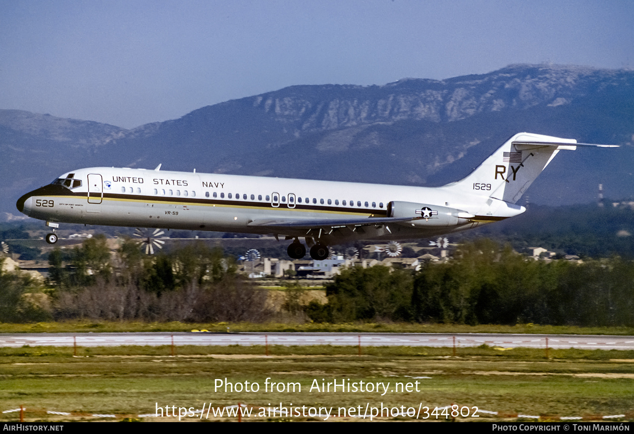 Aircraft Photo of 161529 | McDonnell Douglas C-9B Skytrain II | USA - Navy | AirHistory.net #344802