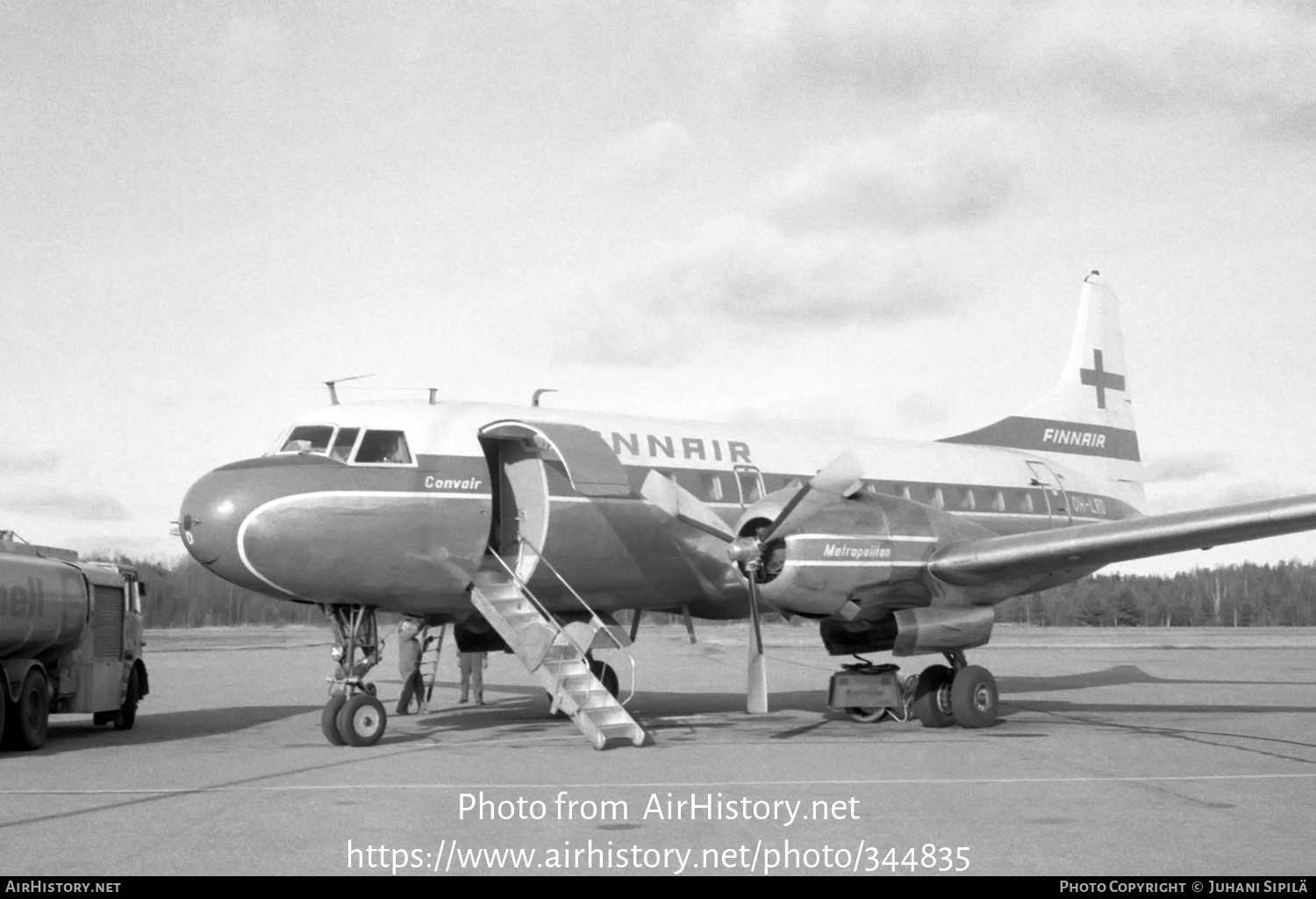 Aircraft Photo of OH-LRD | Convair 440-40 Metropolitan | Finnair | AirHistory.net #344835